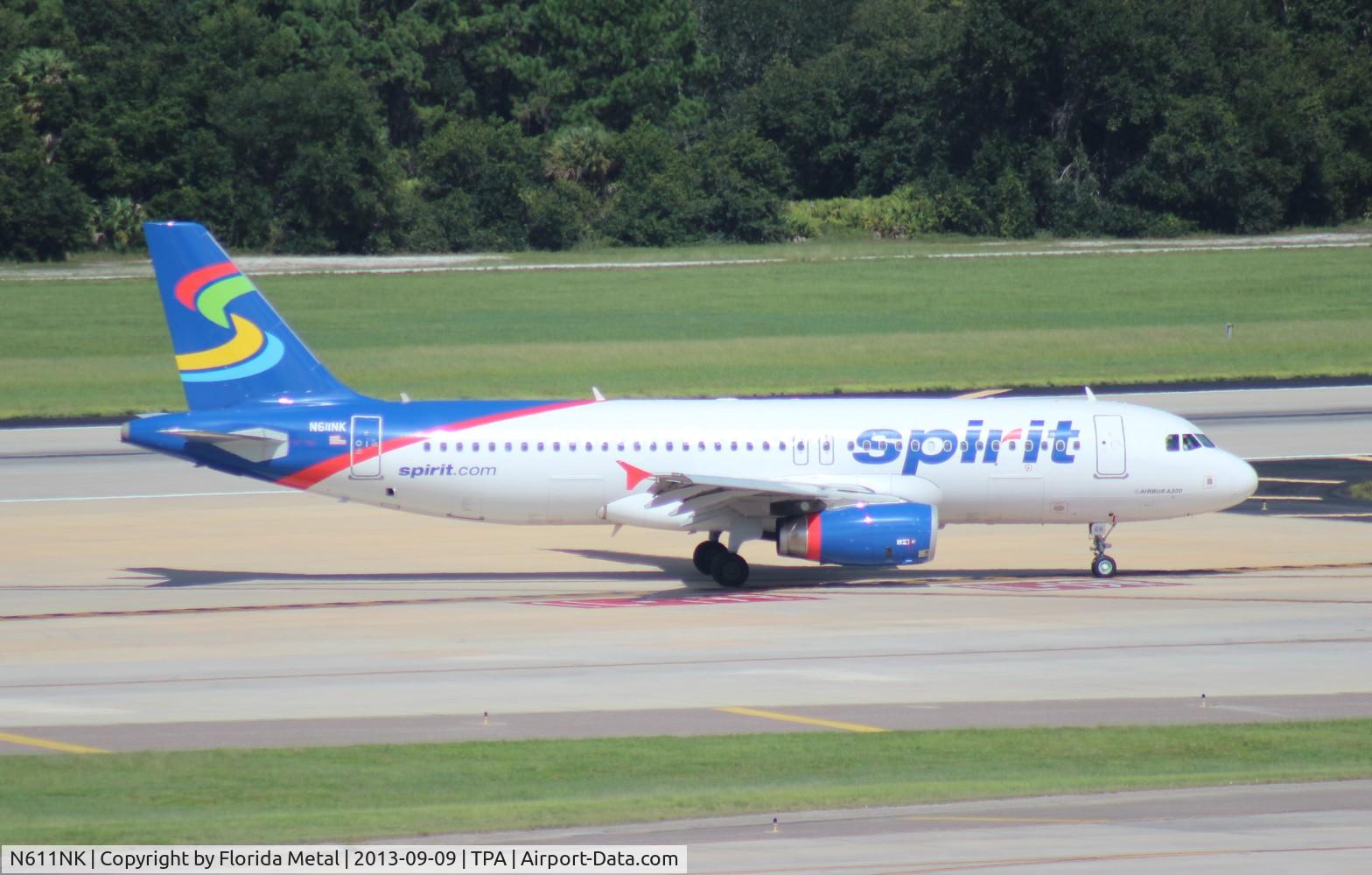 N611NK, 2011 Airbus A320-232 C/N 4996, Spirit A320