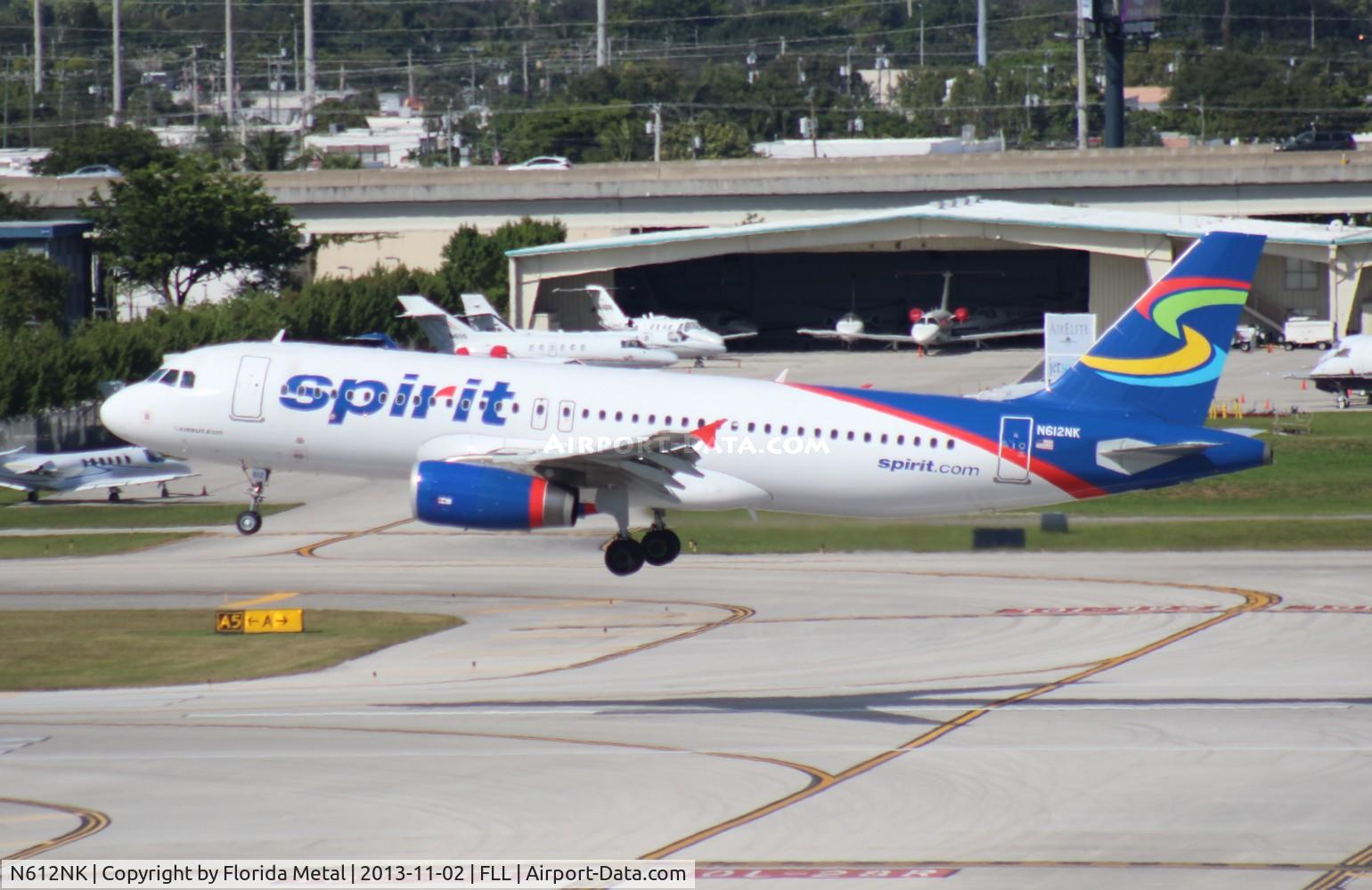 N612NK, 2012 Airbus A320-232 C/N 5029, Spirit A320