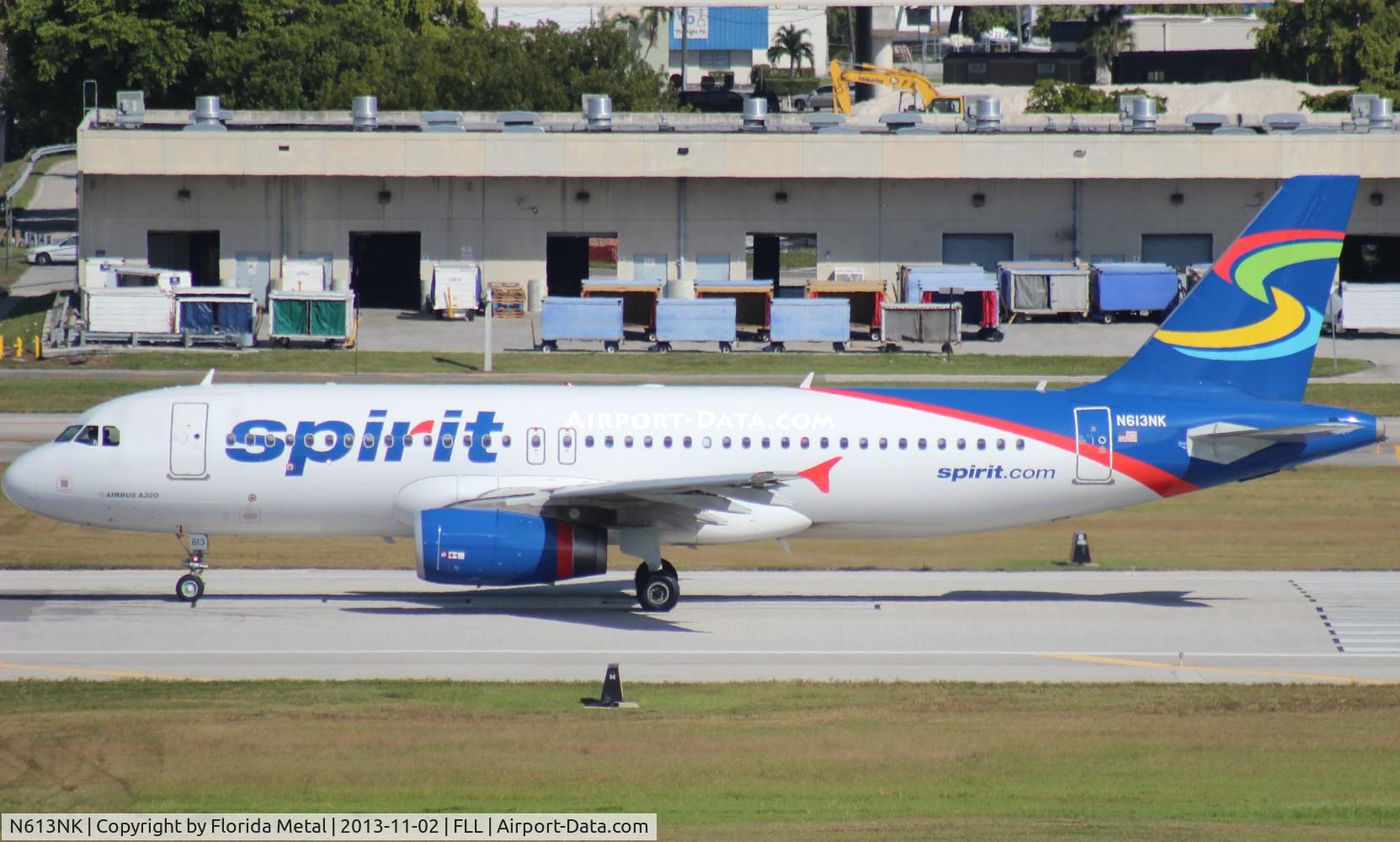 N613NK, 2012 Airbus A320-232 C/N 5042, Spirit A320