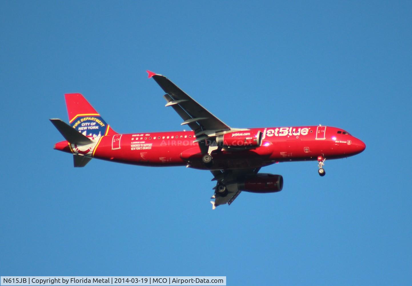 N615JB, 2005 Airbus A320-232 C/N 2461, Jet Blue NYFD A320