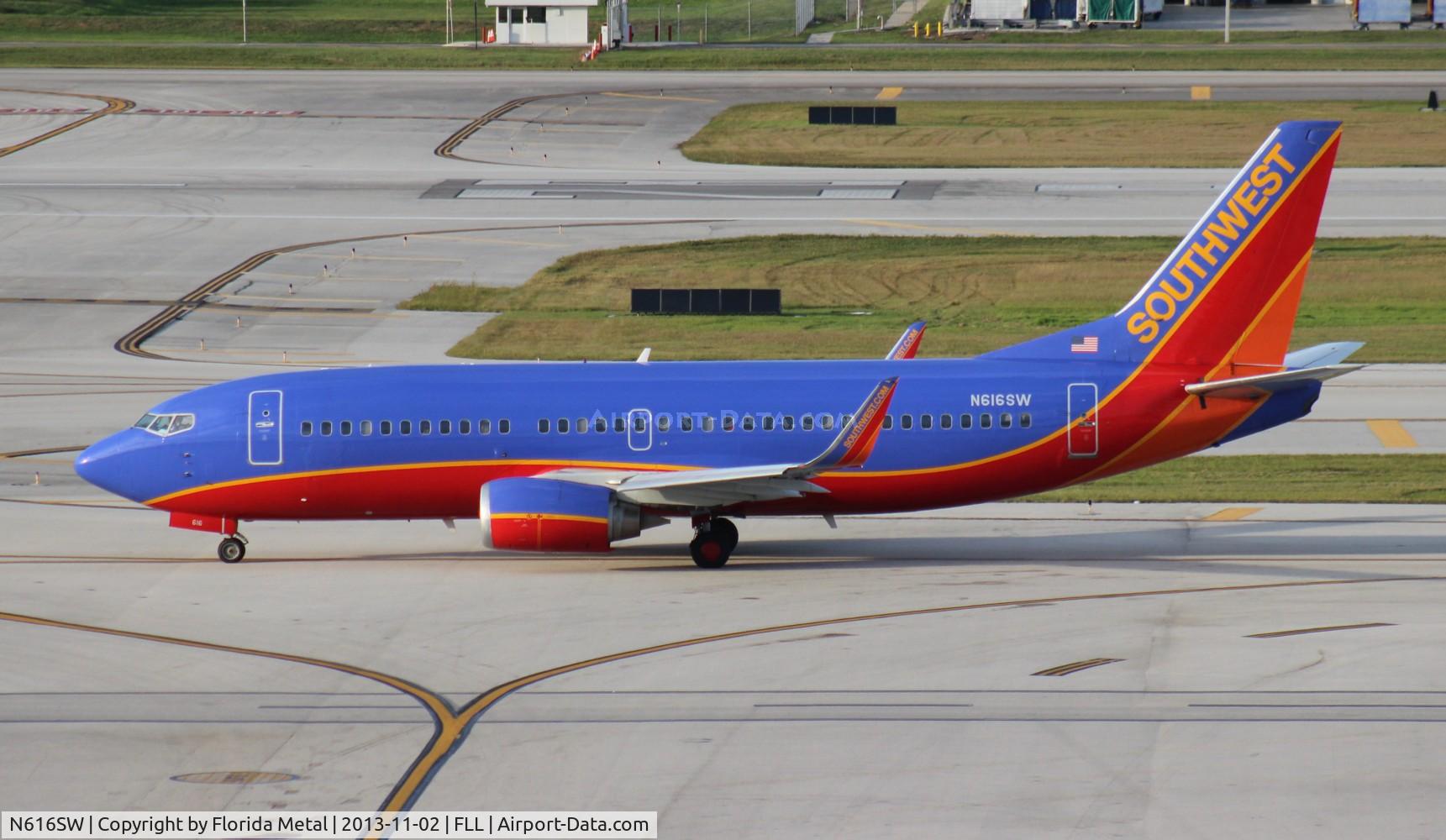 N616SW, 1995 Boeing 737-3H4 C/N 27699, Southwest 737-300