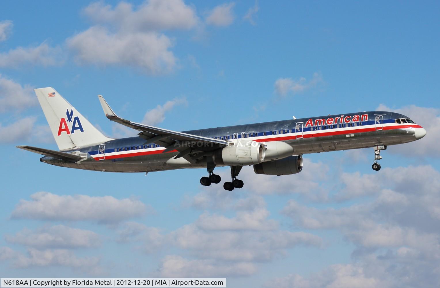 N618AA, 1989 Boeing 757-223 C/N 24526, American 757-200