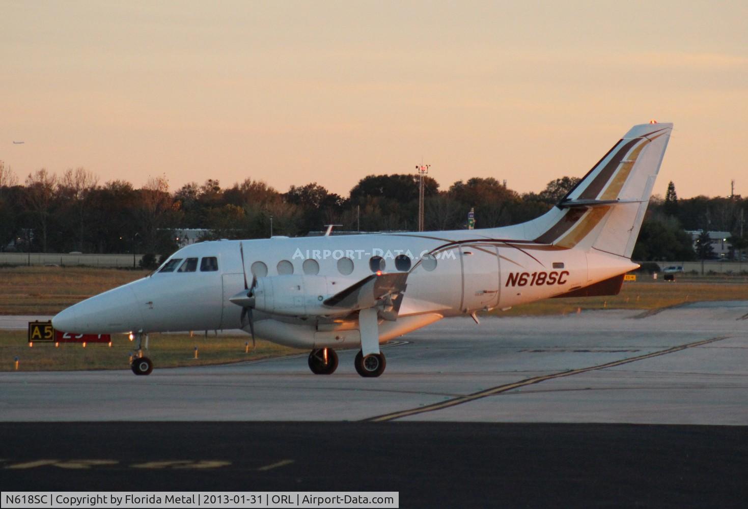 N618SC, 1983 British Aerospace BAe Jetstream 3101 C/N 618, Jetstream 31