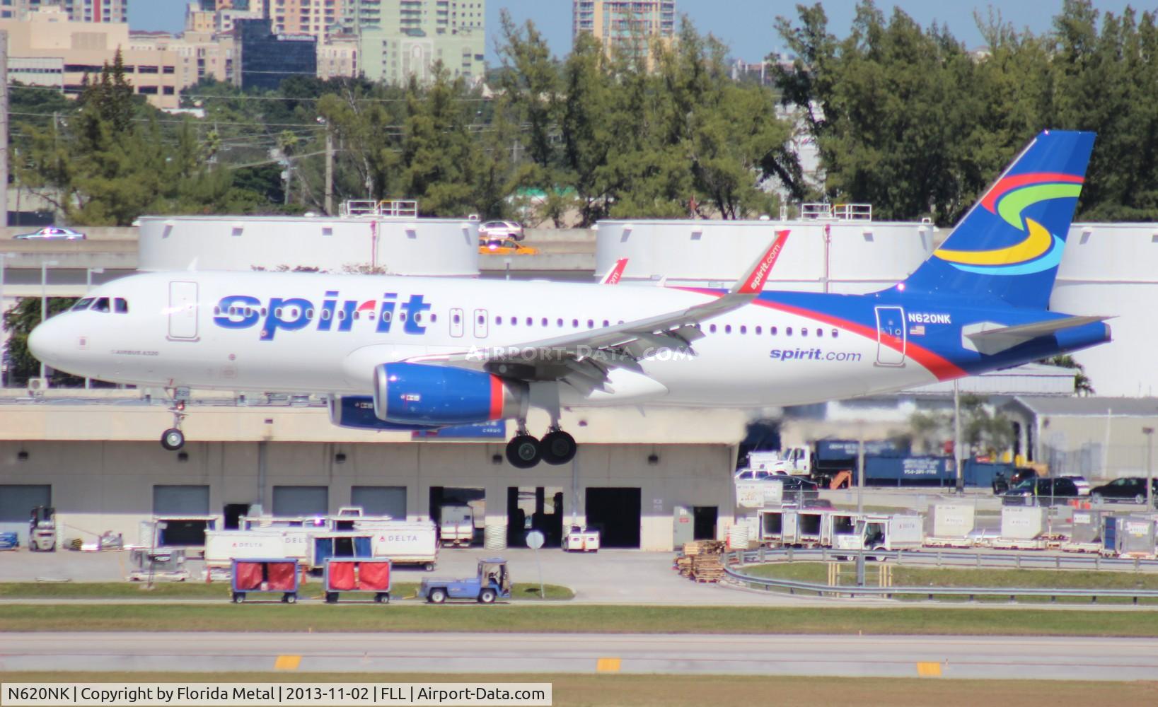 N620NK, 2013 Airbus A320-232 C/N 5624, Spirit A320