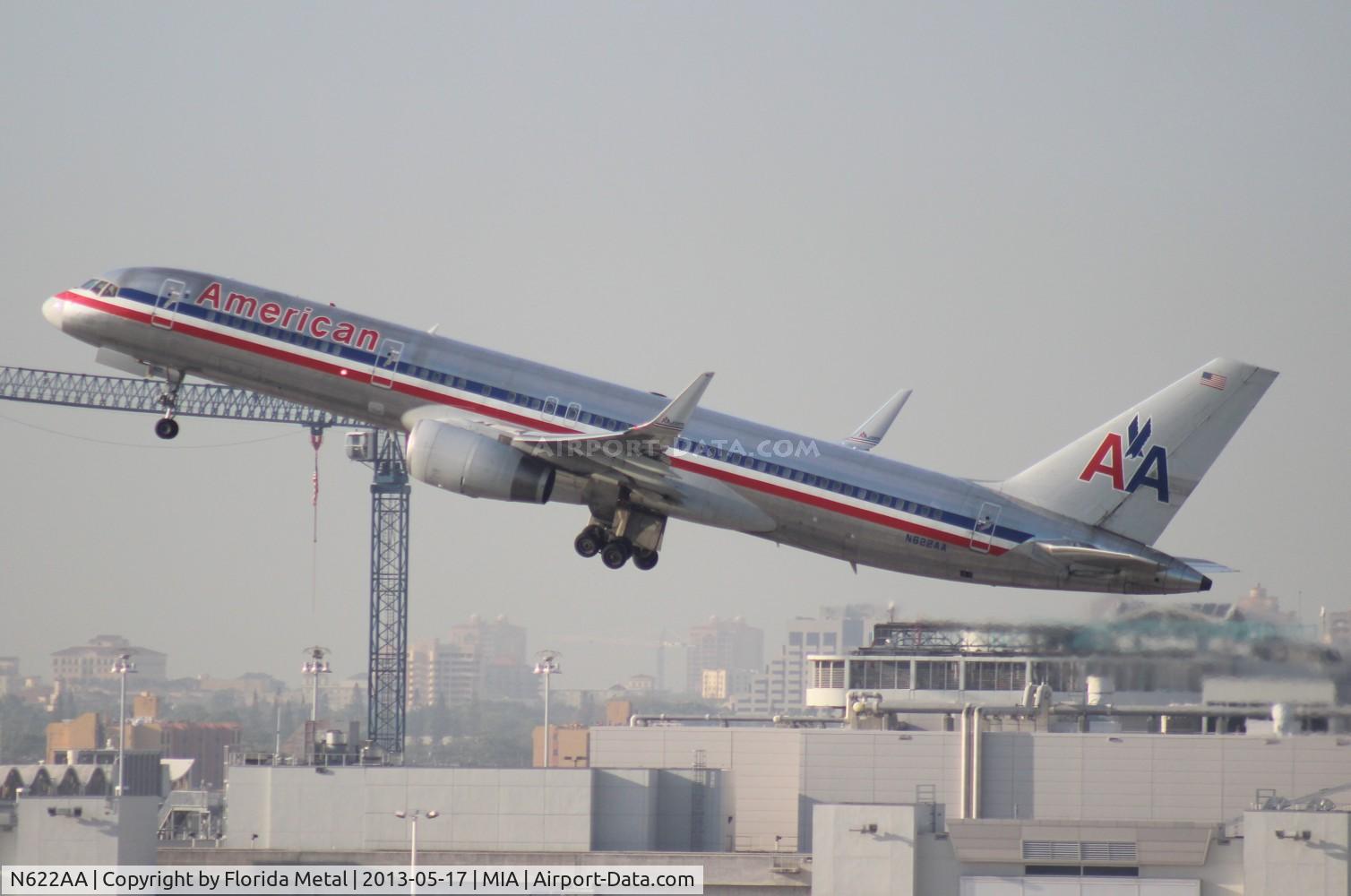 N622AA, 1990 Boeing 757-223 C/N 24580, American 757-200