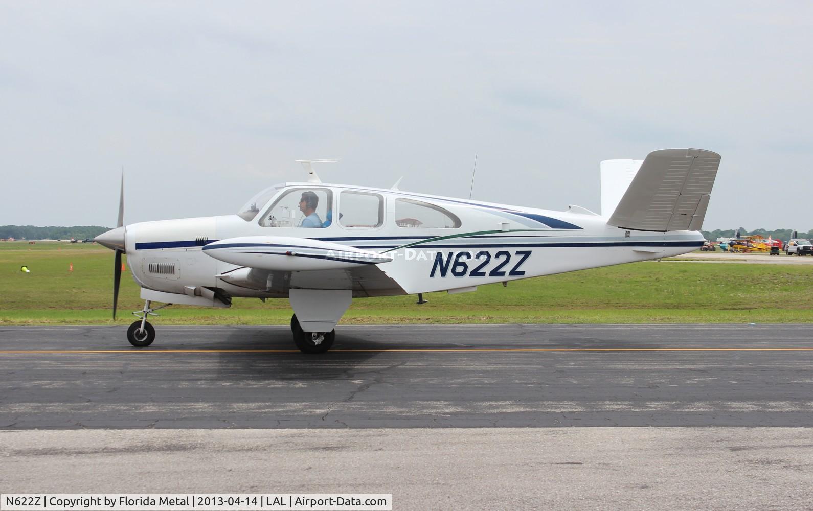 N622Z, 1951 Beech C35 Bonanza C/N D-2975, Beech C35