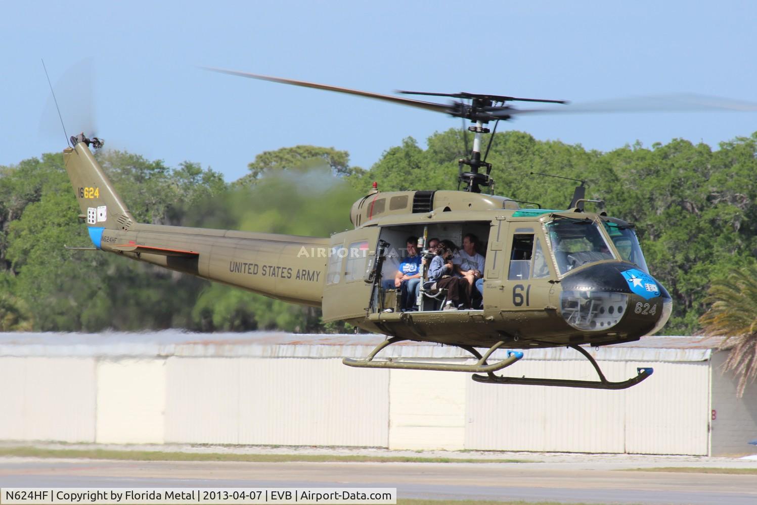 N624HF, 1966 Bell UH-1D Iroquois C/N 8819, UH-1 Huey
