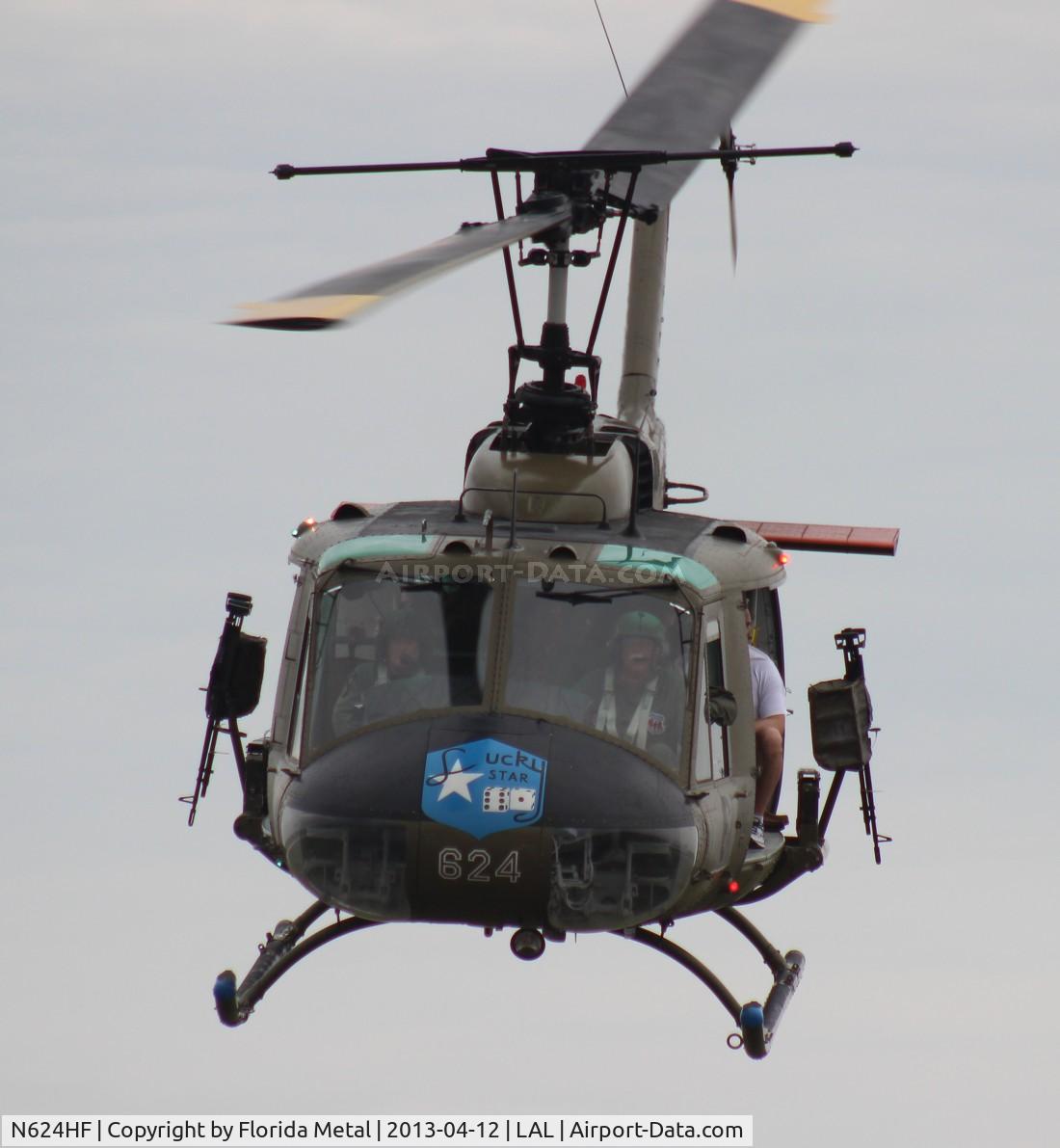 N624HF, 1966 Bell UH-1D Iroquois C/N 8819, UH-1H Huey