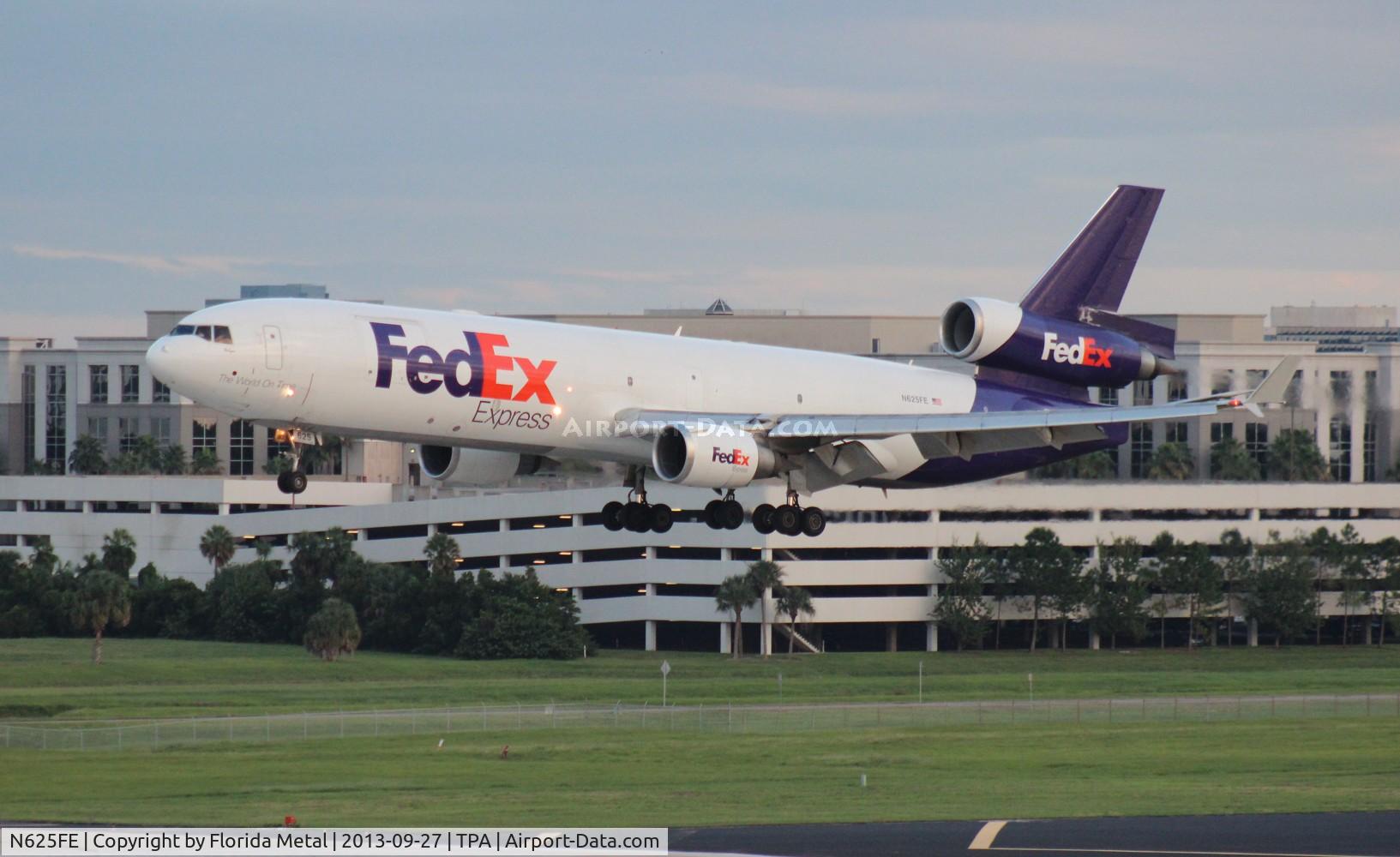 N625FE, 1996 McDonnell Douglas MD-11F C/N 48753, Fed Ex MD-11F