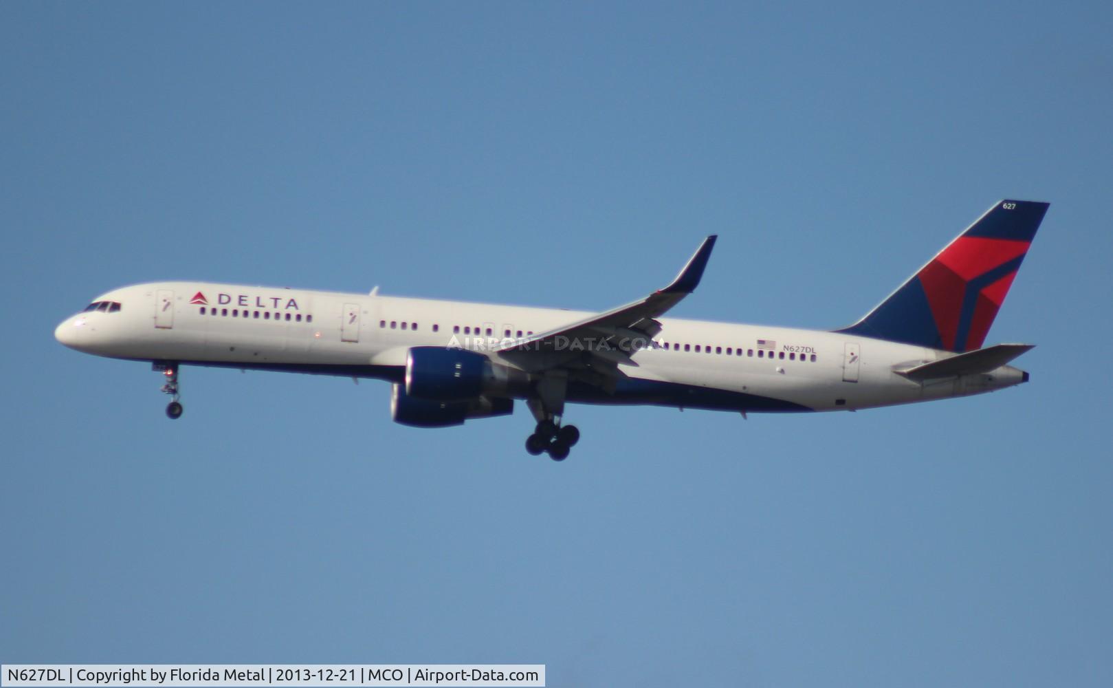 N627DL, 1987 Boeing 757-232 C/N 22917, Delta 757-200