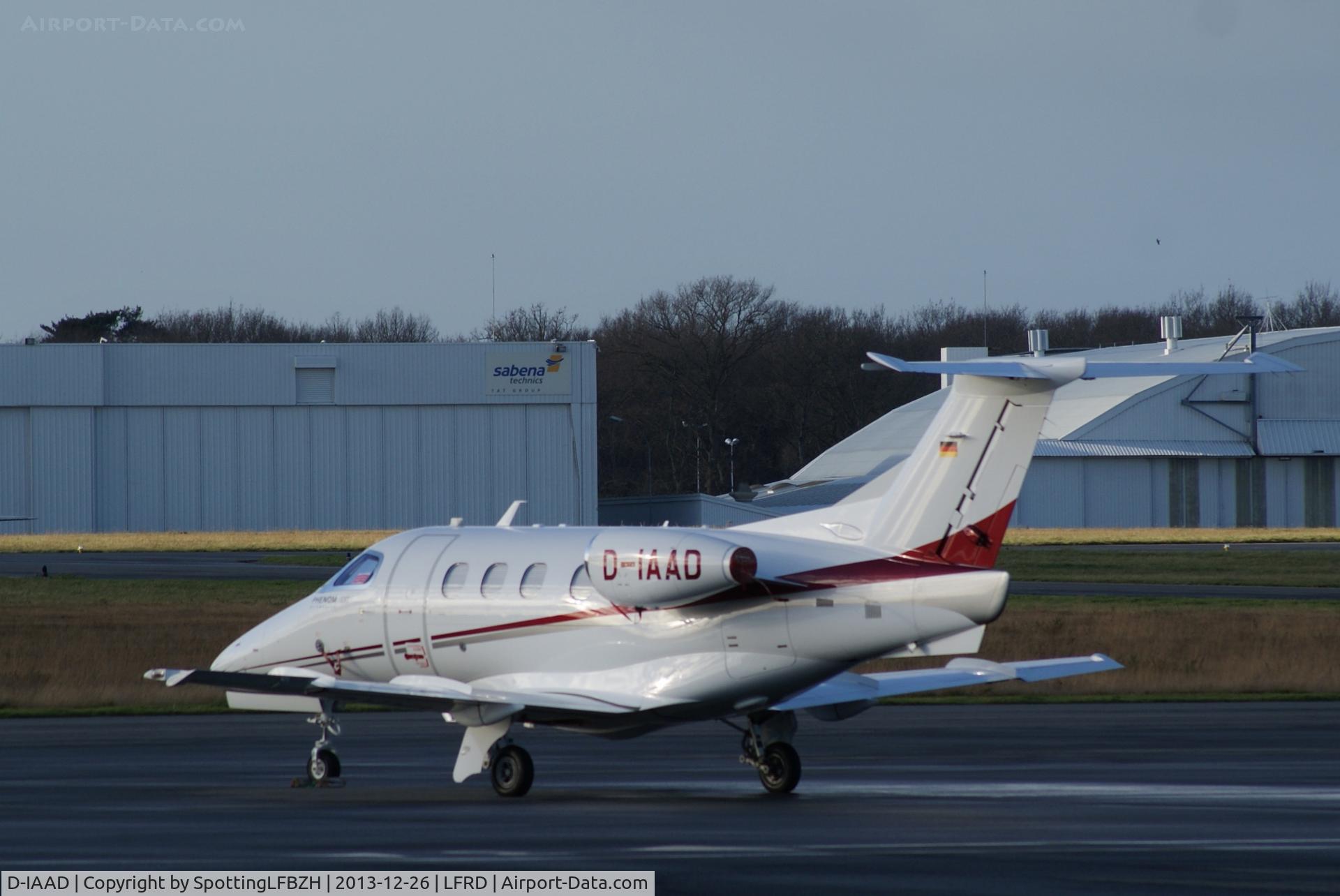 D-IAAD, 2010 Embraer EMB-500 Phenom 100 C/N 50000215, Pictures of the jet at Dinard Airport