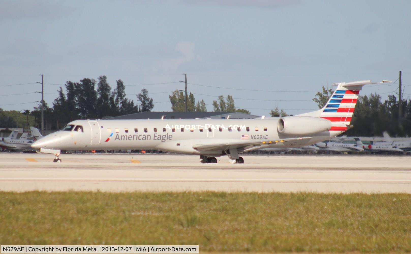 N629AE, 1999 Embraer ERJ-145LR (EMB-145LR) C/N 145130, Eagle E145 repainted in the new livery