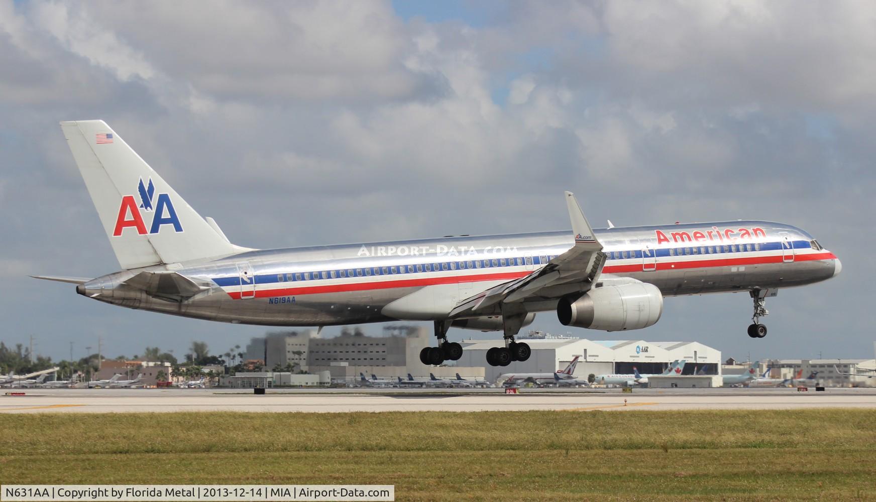 N631AA, 1990 Boeing 757-223 C/N 24589, American 757-200