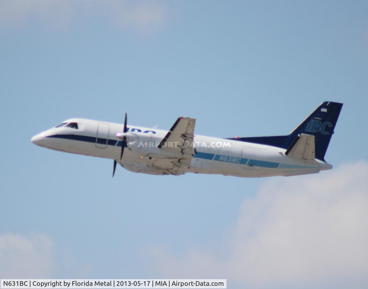 N631BC, 1986 Saab 340A C/N 340A-061, IBC Saab 340A
