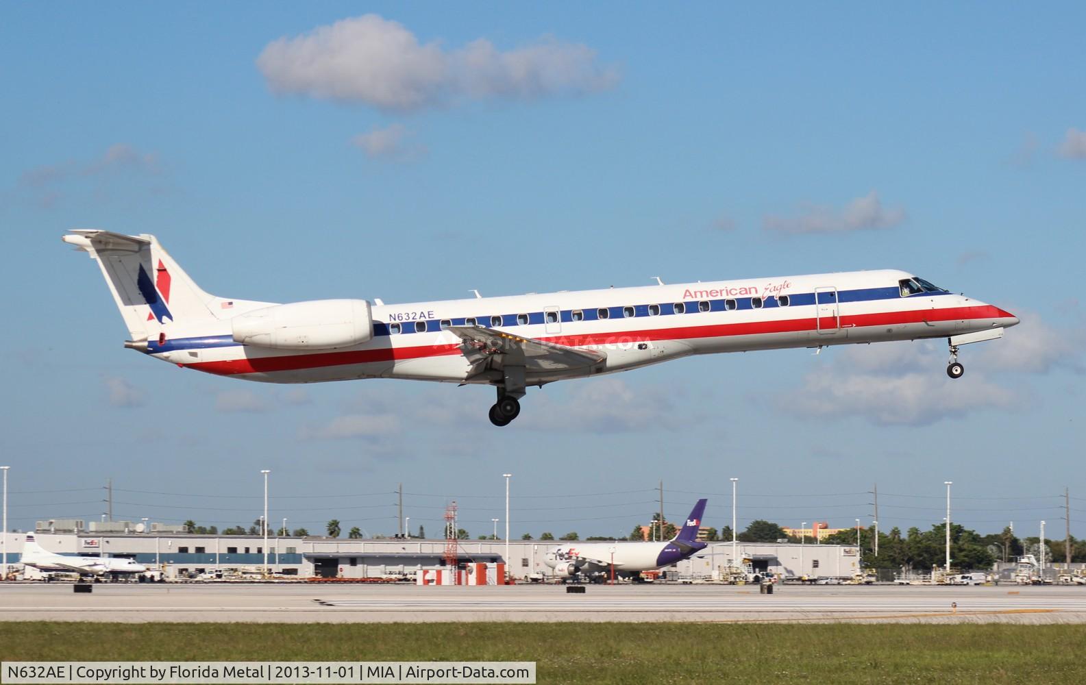 N632AE, 1999 Embraer ERJ-145LR (EMB-145LR) C/N 145143, Eagle E145