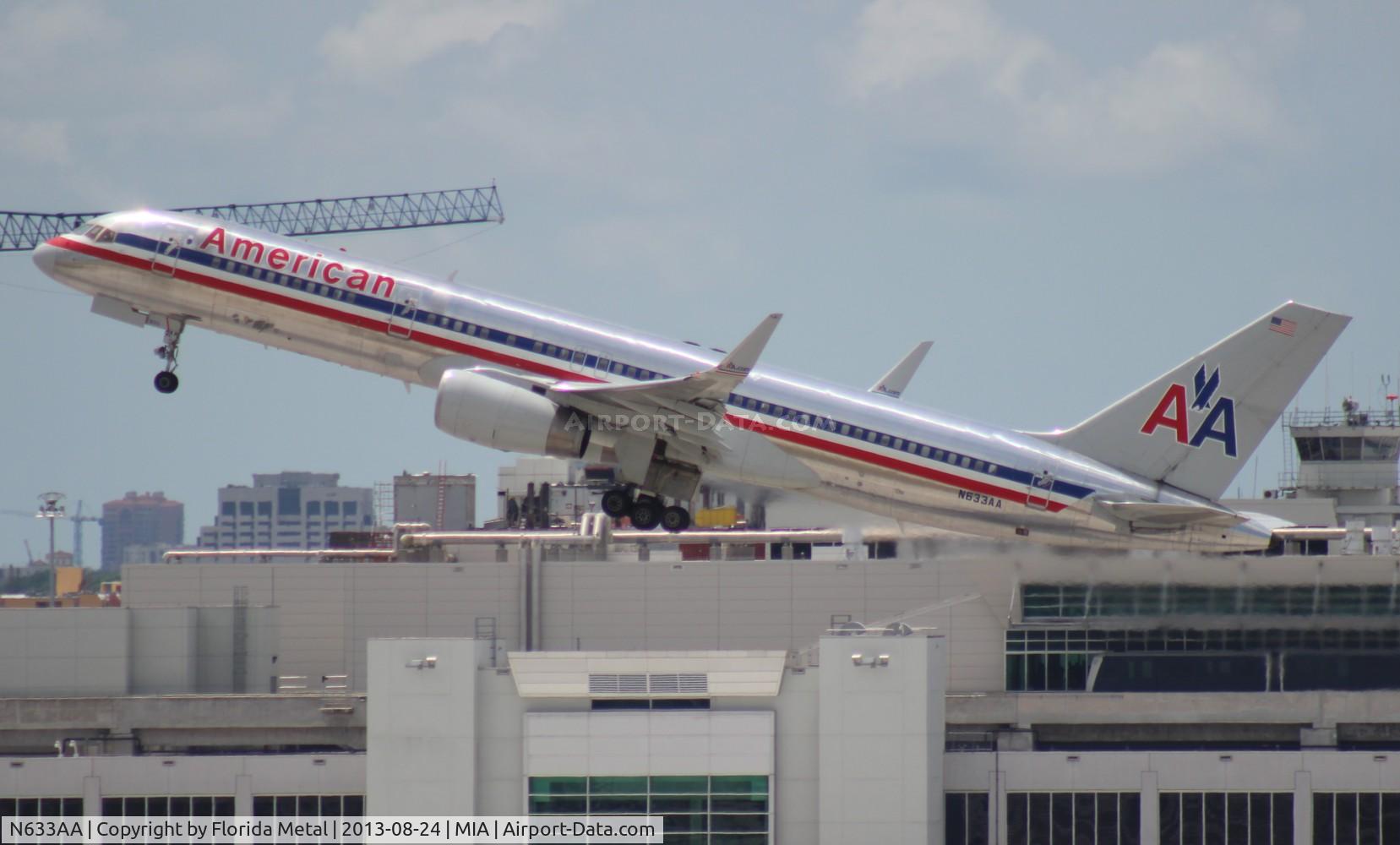 N633AA, 1990 Boeing 757-223 C/N 24591, American 757-200