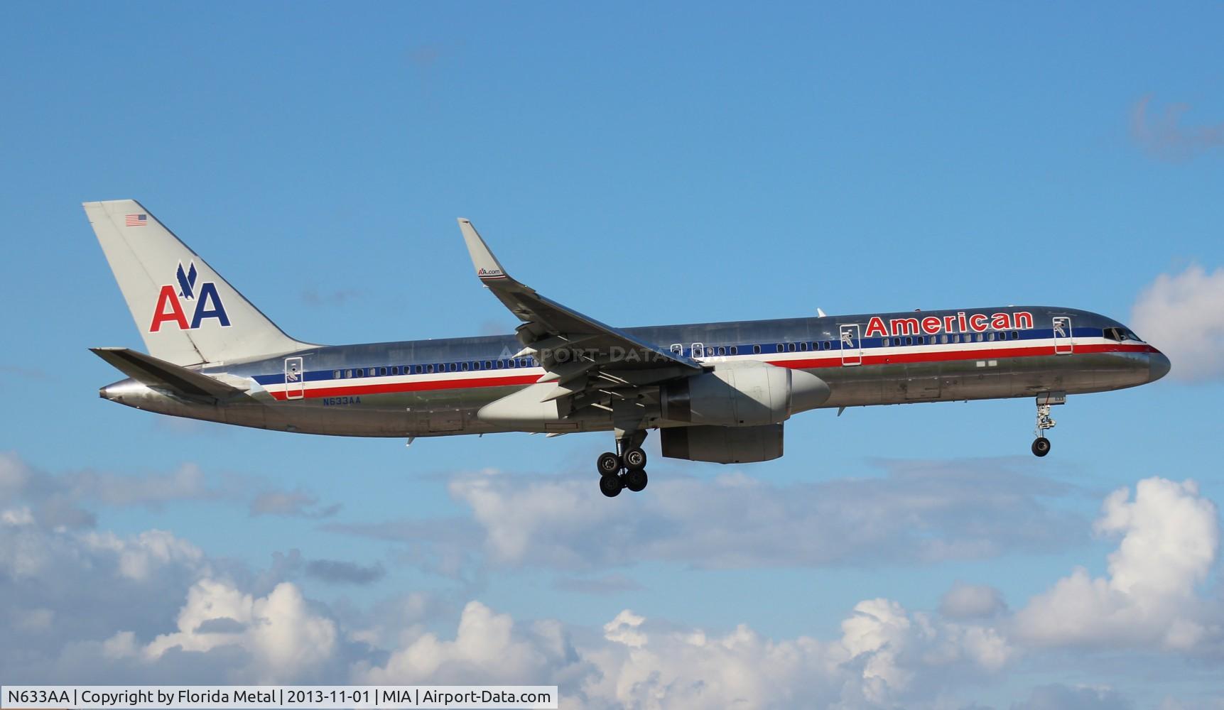 N633AA, 1990 Boeing 757-223 C/N 24591, American 757-200