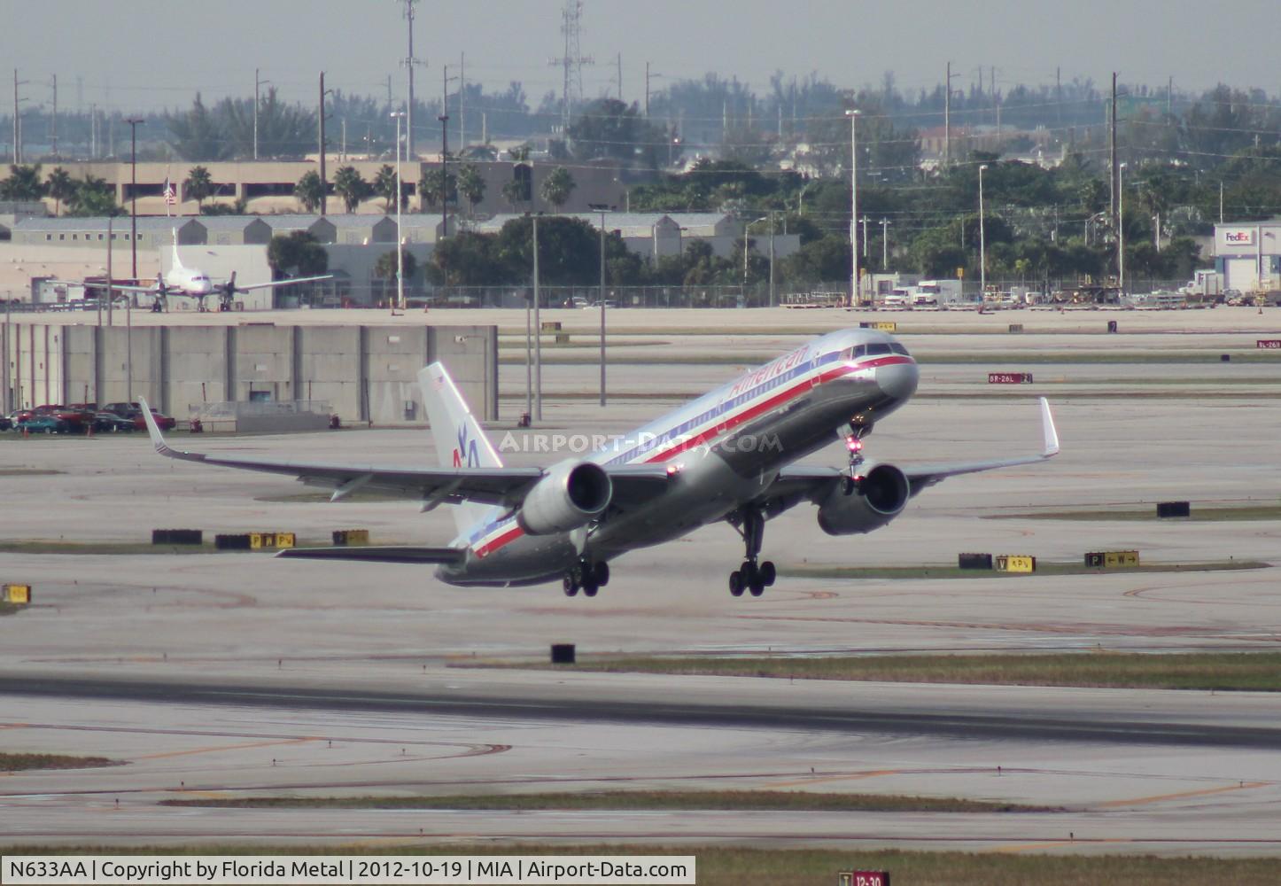 N633AA, 1990 Boeing 757-223 C/N 24591, American 757-200