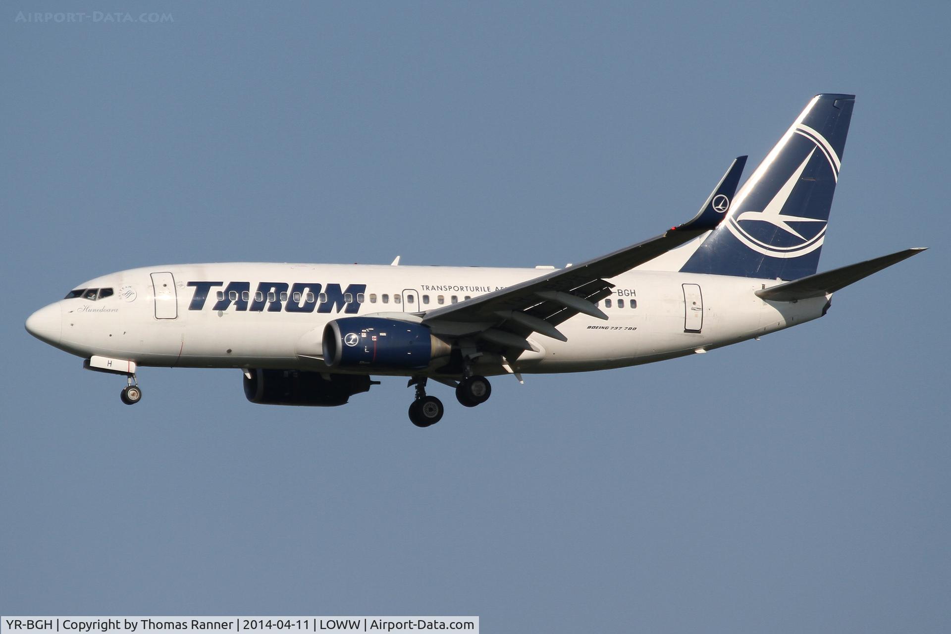 YR-BGH, 2003 Boeing 737-78J C/N 28438, Tarom B737