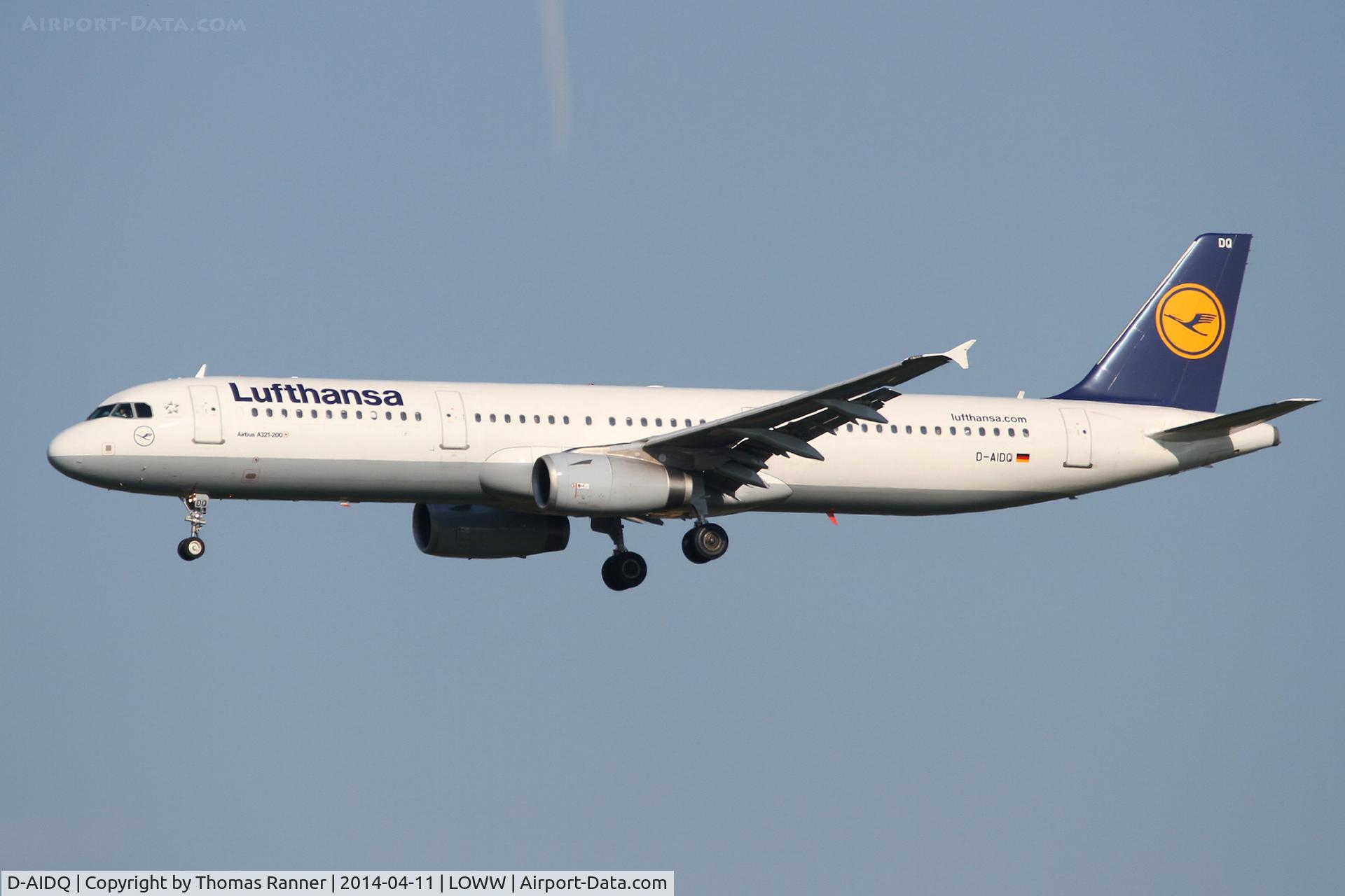 D-AIDQ, 2012 Airbus A321-231 C/N 5028, Lufthansa A321