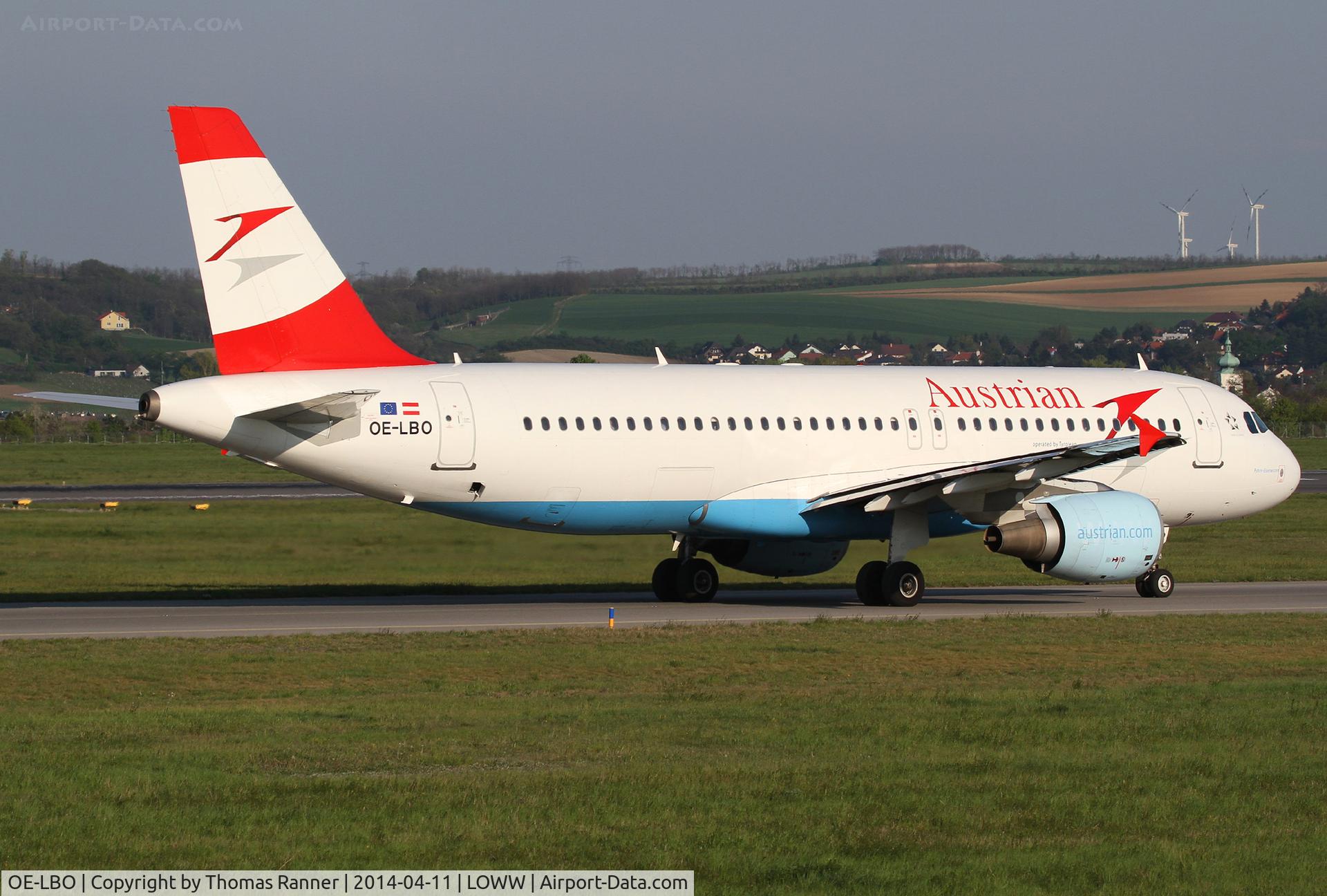 OE-LBO, 1998 Airbus A320-214 C/N 776, Austrian A320