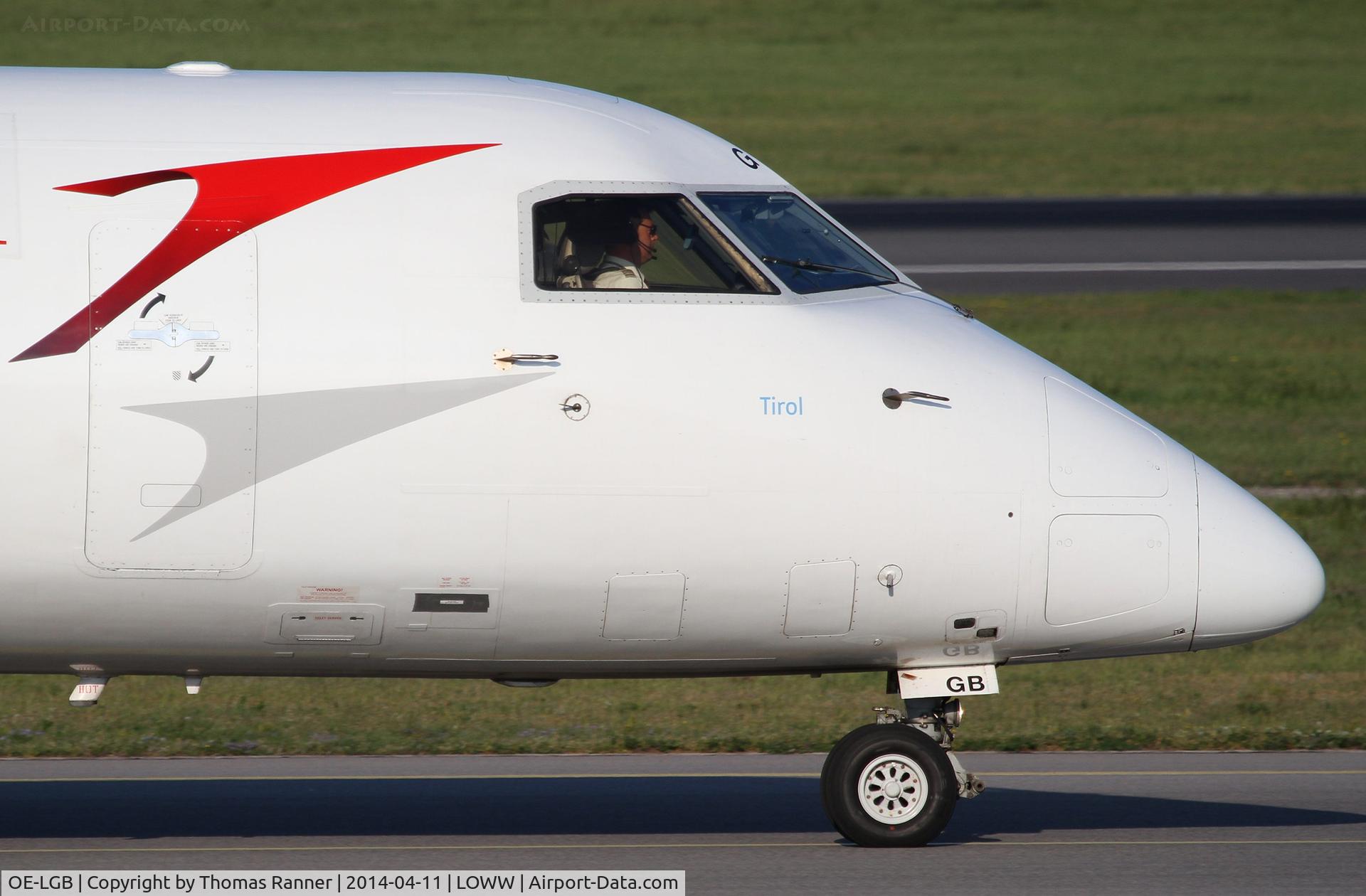OE-LGB, 1999 De Havilland Canada DHC-8-402Q Dash 8 C/N 4015, Austrian DHC8