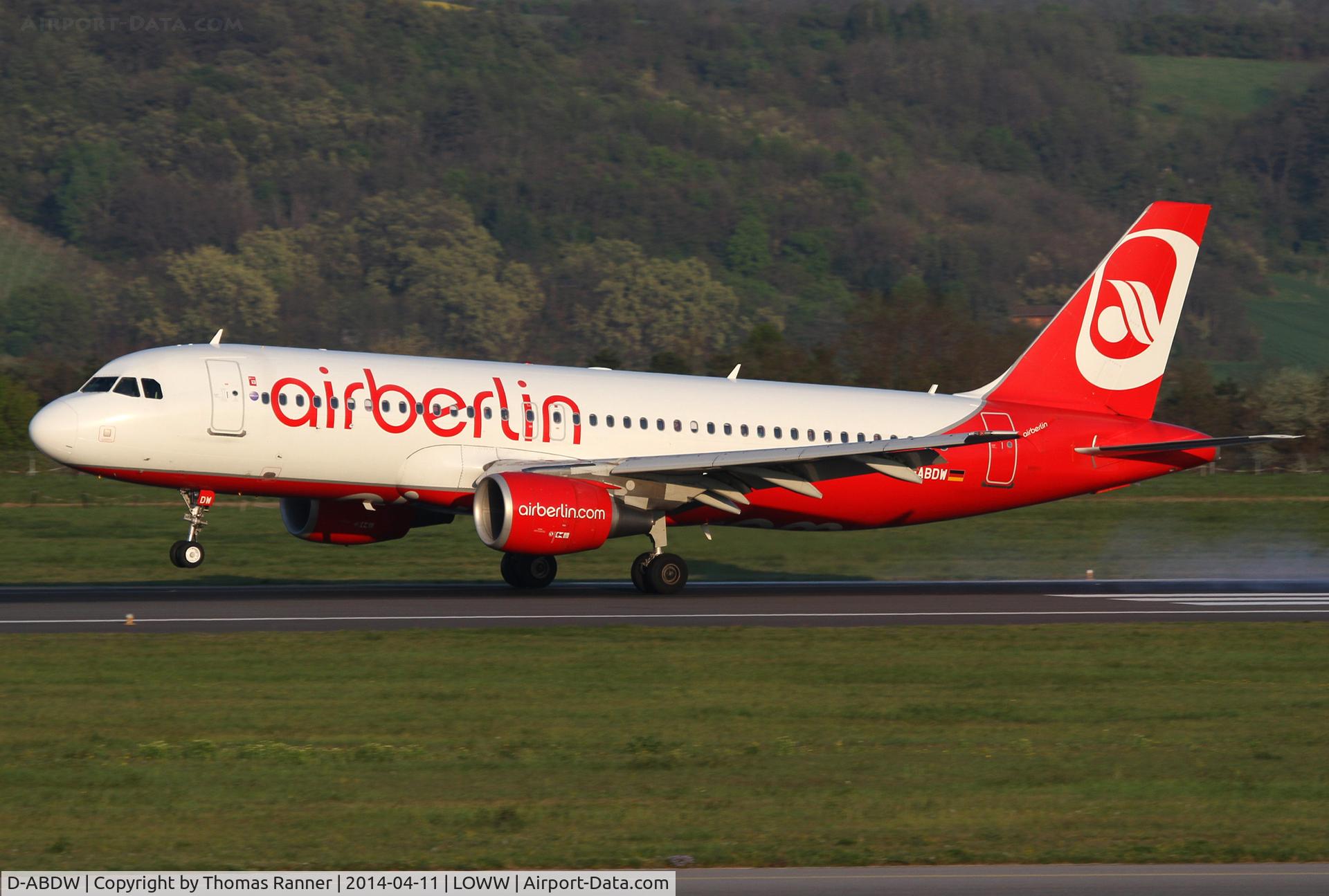 D-ABDW, 2009 Airbus A320-214 C/N 3945, Air Berlin A320