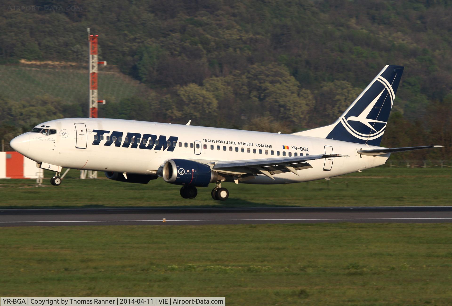 YR-BGA, 1993 Boeing 737-38J C/N 27179, Tarom B737