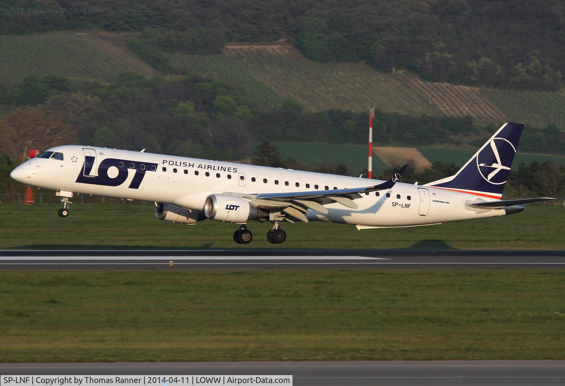 SP-LNF, 2013 Embraer 195LR (ERJ-190-200LR) C/N 19000596, LOT Emb195