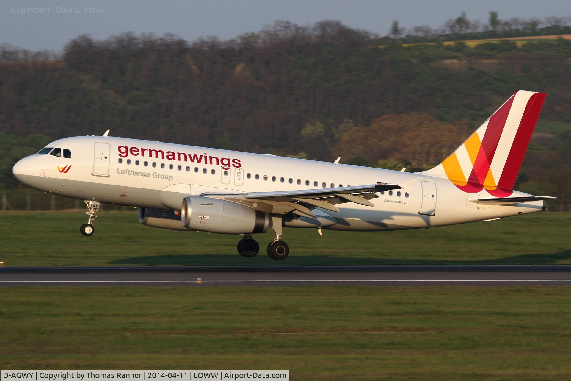 D-AGWY, 2013 Airbus A319-132 C/N 5941, Germanwings A319