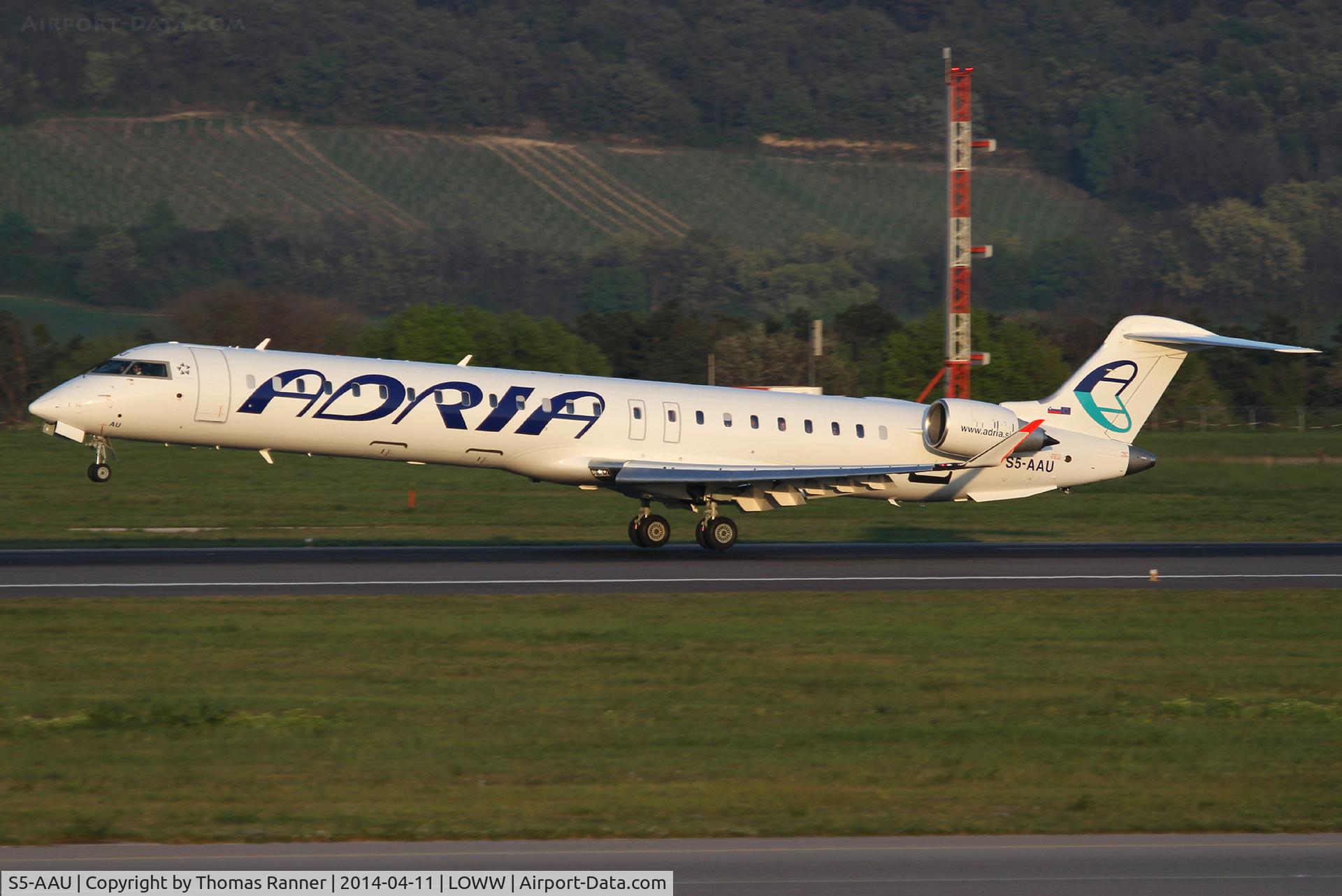 S5-AAU, 2012 Bombardier CRJ-900 (CL-600-2D24) C/N 15283, Adria CRJ-900