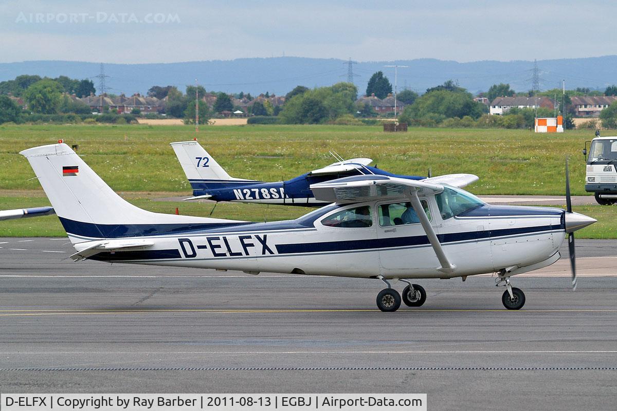 D-ELFX, 1981 Cessna R182 Skylane RG C/N R18201823, Cessna R.182 Skylane RG [R182-01823] Staverton~G 13/08/2011