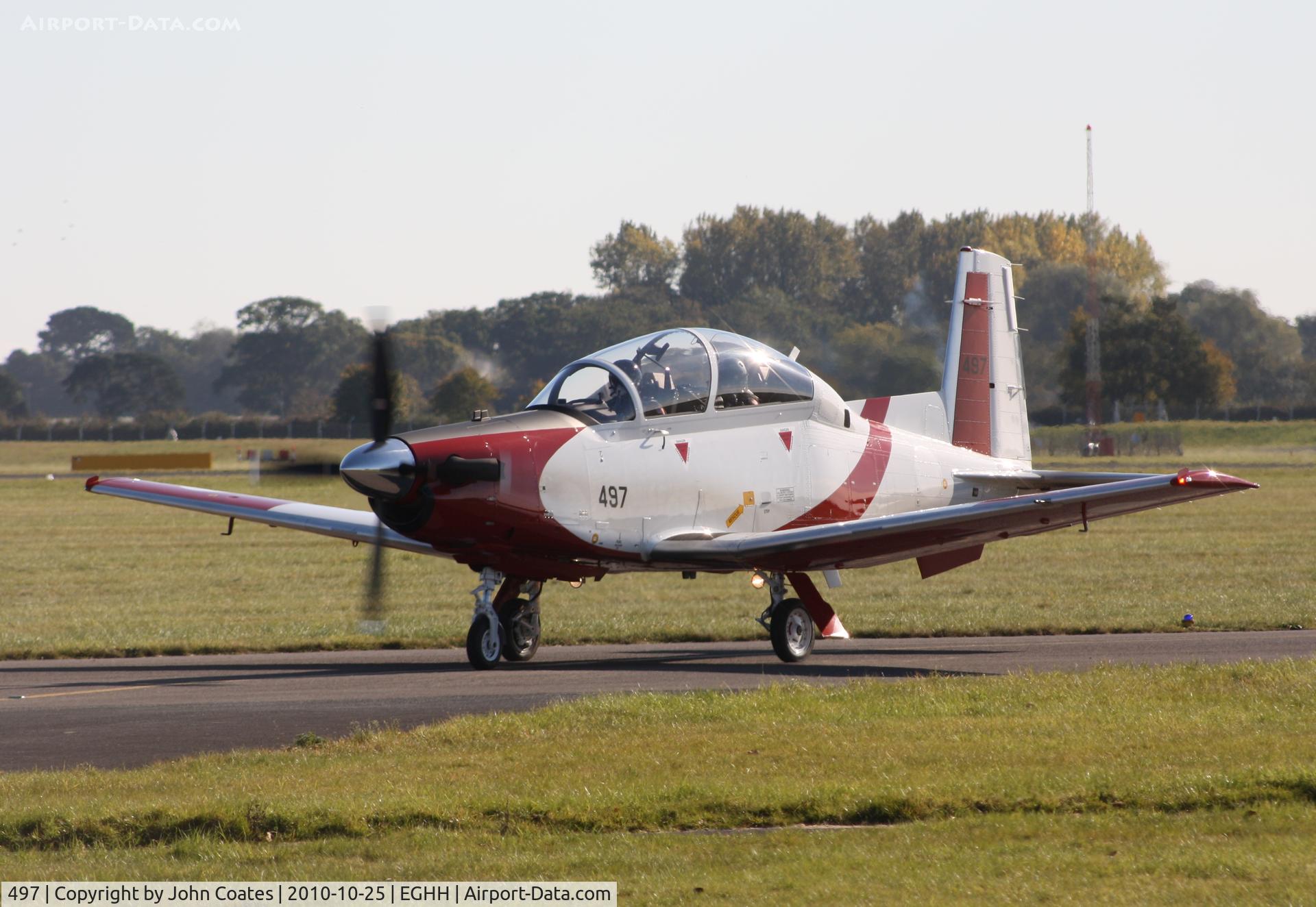 497, 2010 Hawker Beechcraft T-6A Efroni C/N PI-16, Stopping at Signatures during delivery