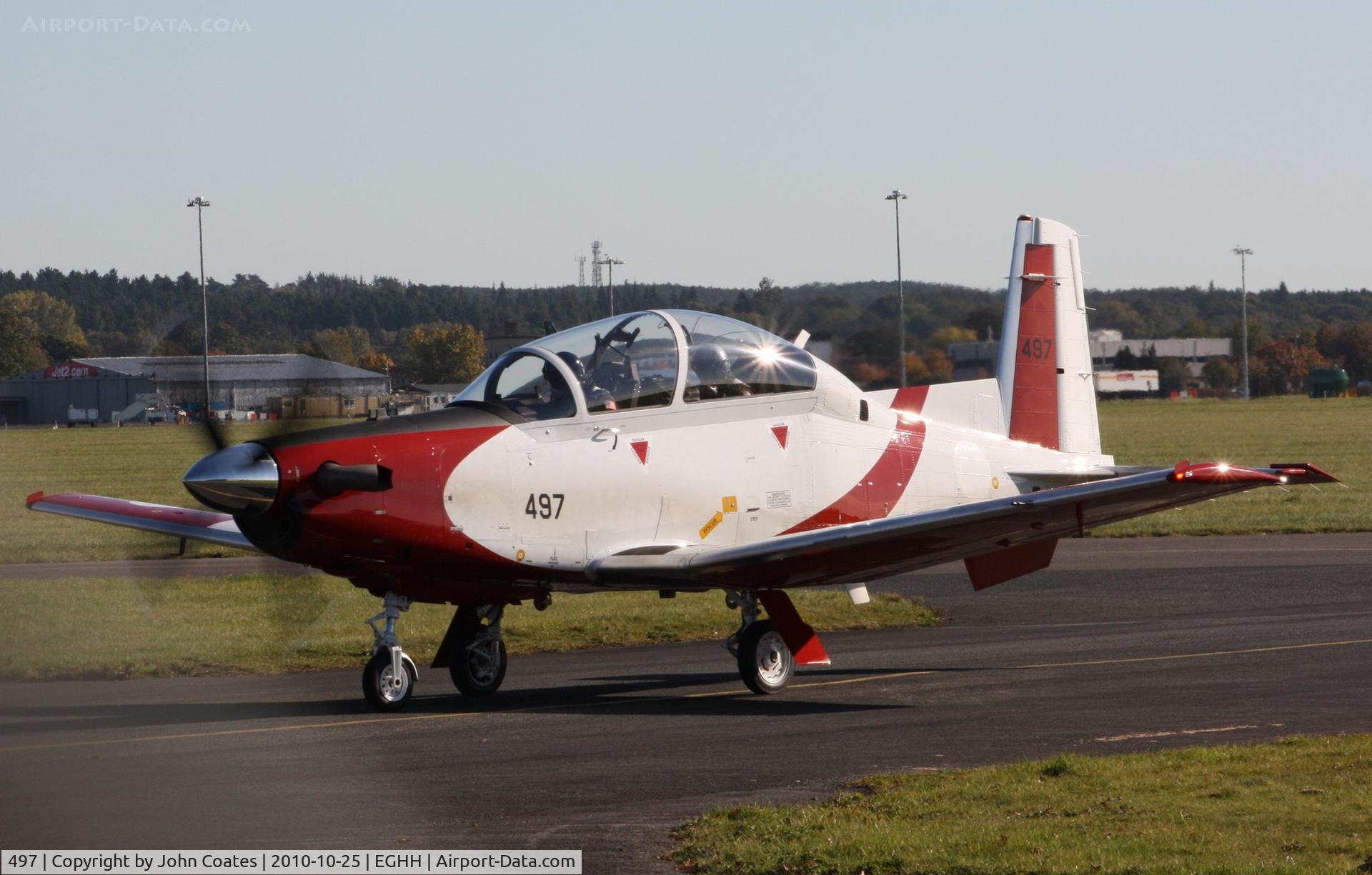 497, 2010 Hawker Beechcraft T-6A Efroni C/N PI-16, On delivery