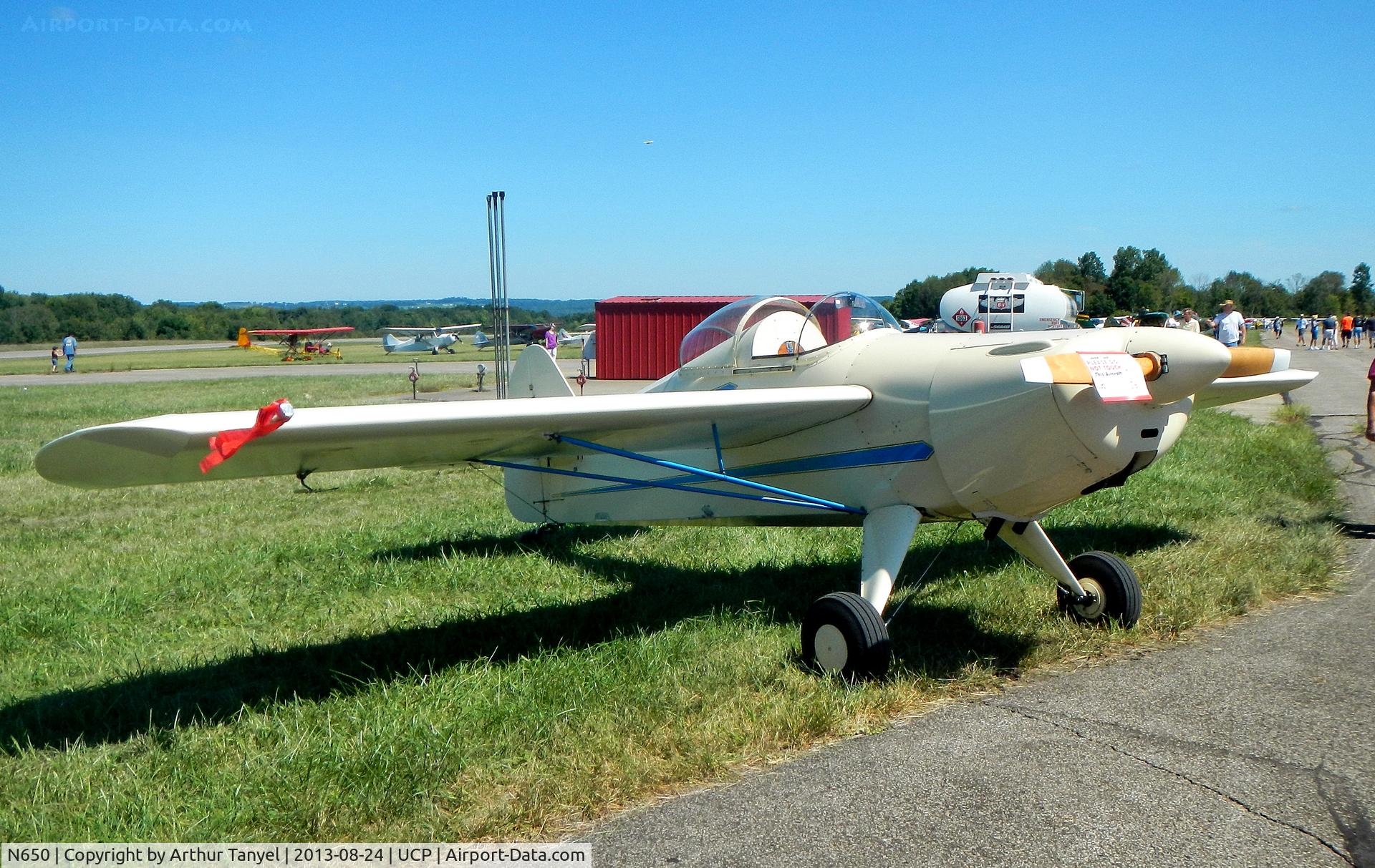 N650, 1989 Keleher JK-1 Lark C/N 149, On display @ UCP Wheels and Wings Airshow