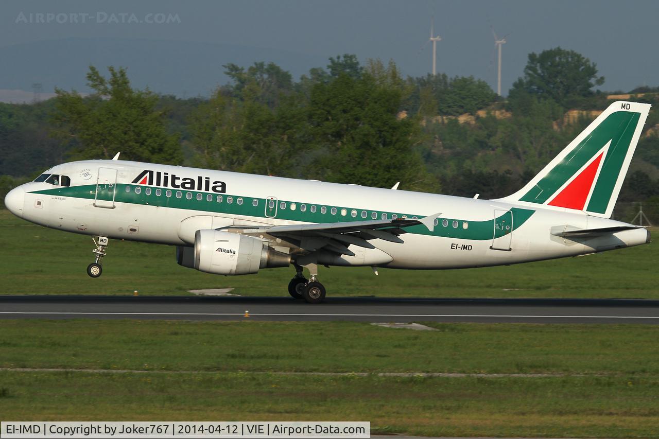 EI-IMD, 2003 Airbus A319-112 C/N 2074, Alitalia