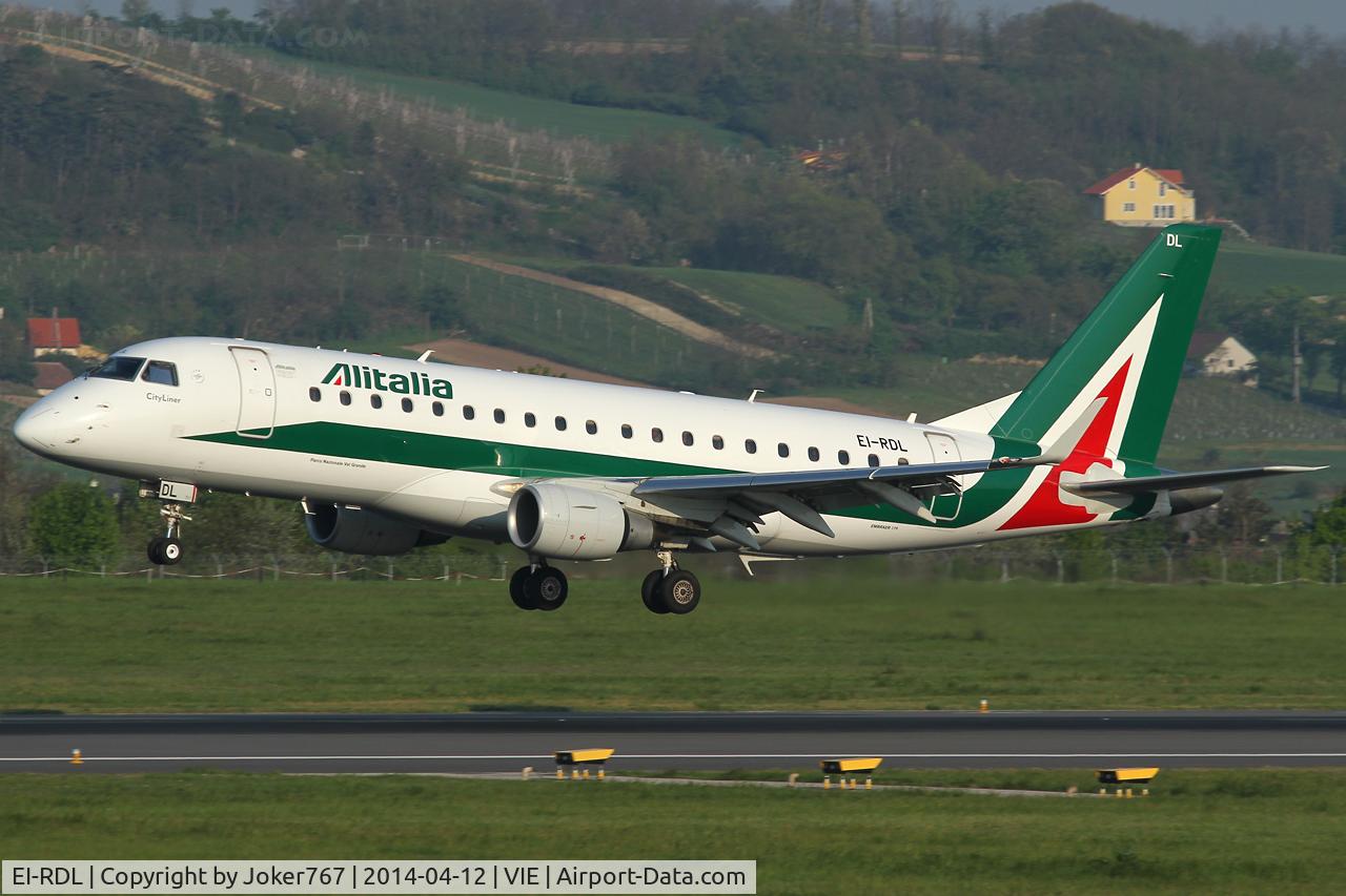 EI-RDL, 2012 Embraer 175STD (ERJ-170-200STD) C/N 17000345, Alitalia