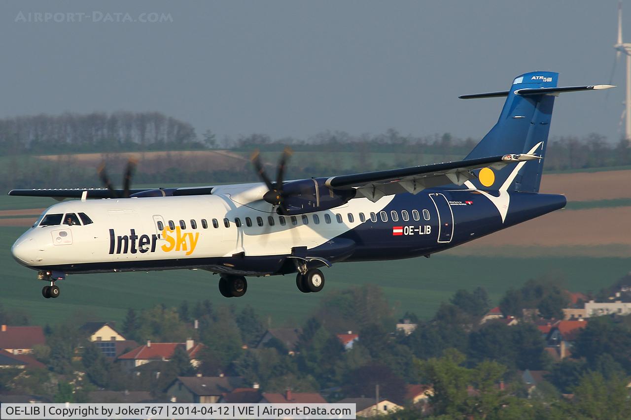OE-LIB, 2012 ATR N700SV C/N 1038, InterSky