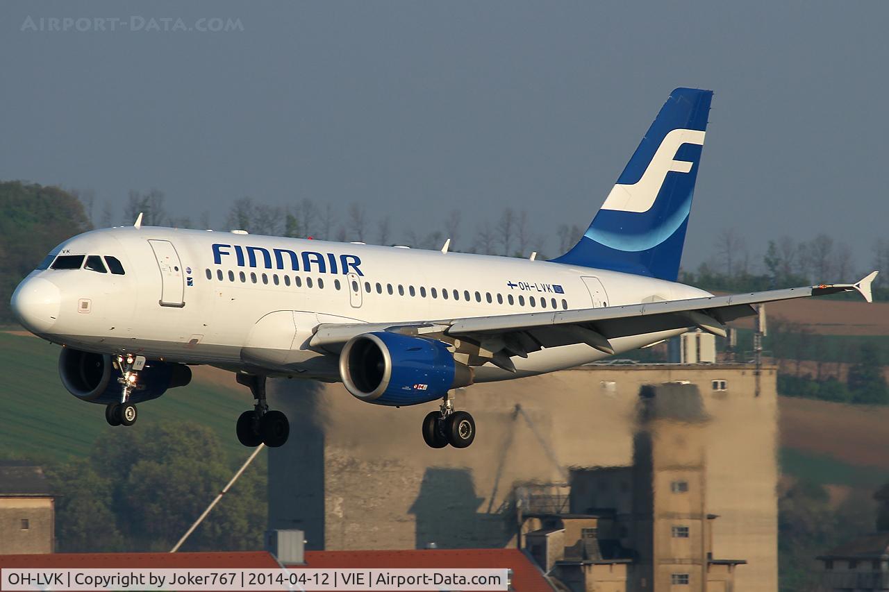OH-LVK, 2004 Airbus A319-112 C/N 2124, Finnair