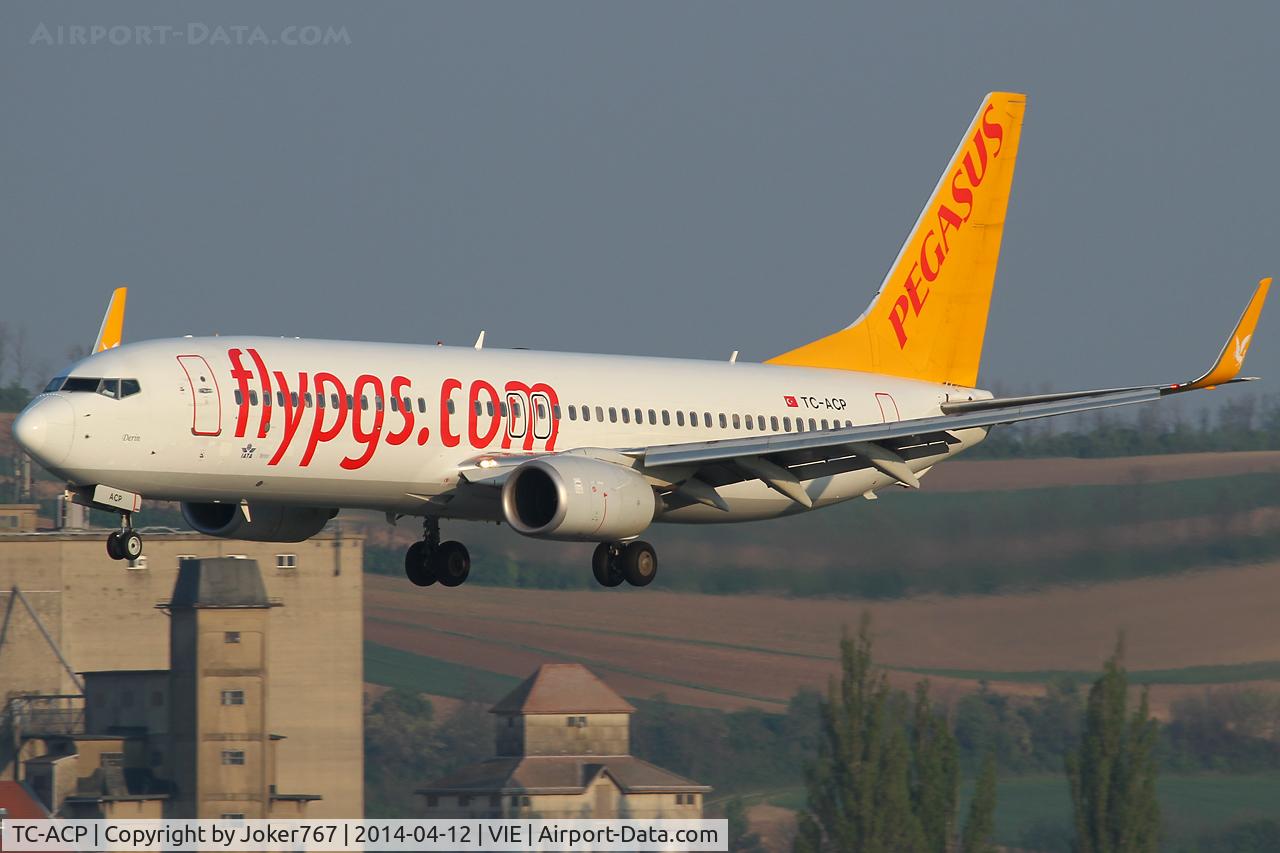TC-ACP, 2010 Boeing 737-82R C/N 40697, Pegasus Airlines