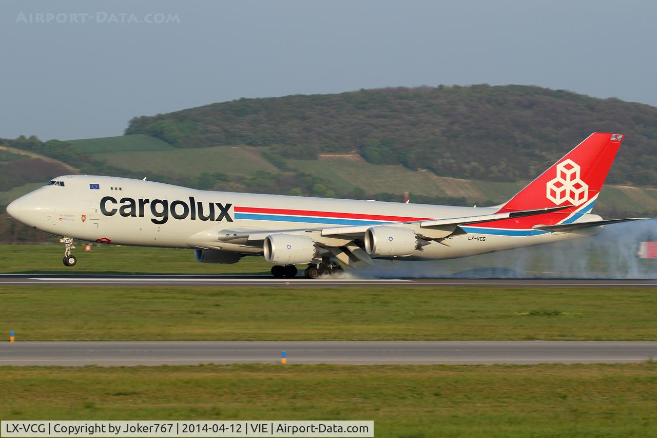 LX-VCG, 2012 Boeing 747-8R7F C/N 35812, Cargolux