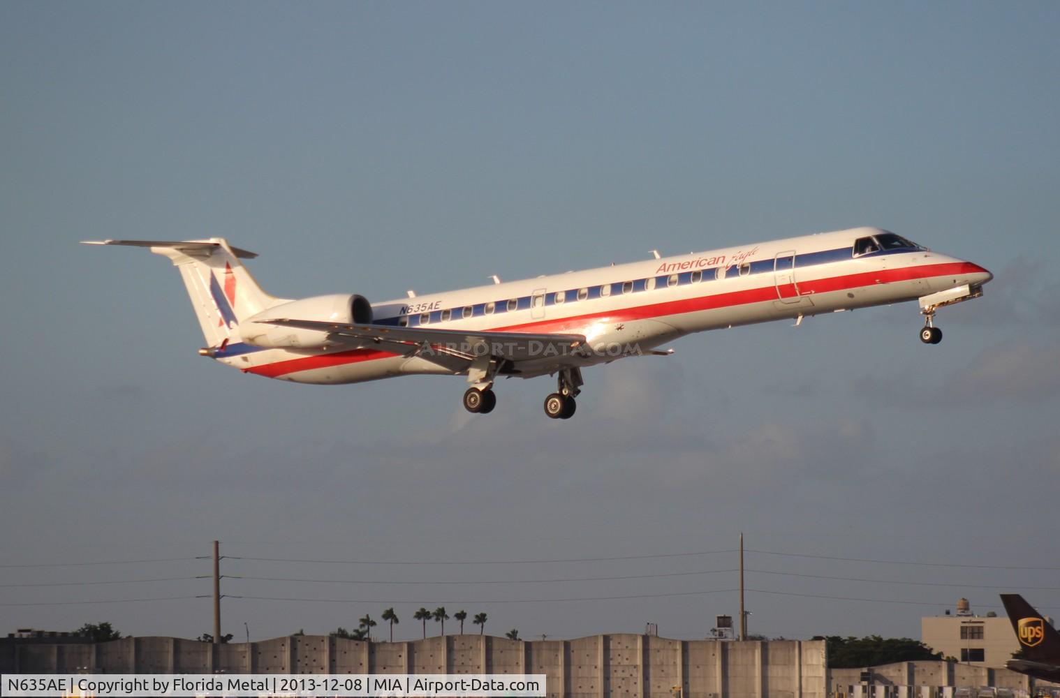 N635AE, 1999 Embraer ERJ-145LR (EMB-145LR) C/N 145158, Eagle E145LR