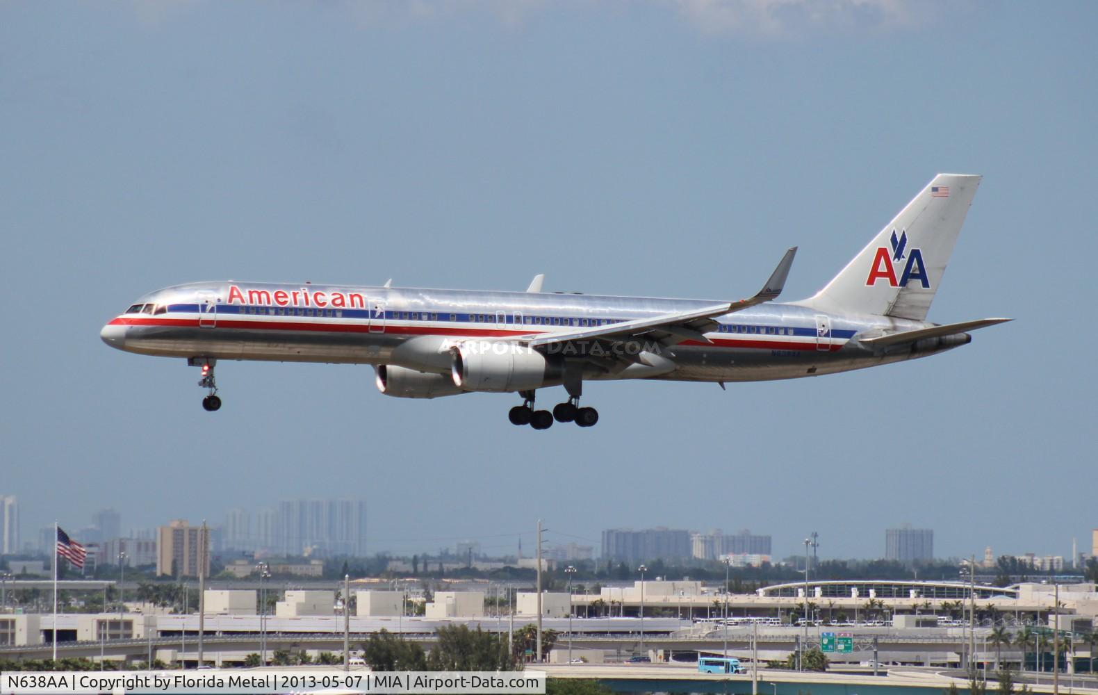 N638AA, 1991 Boeing 757-223 C/N 24596, American 757-200