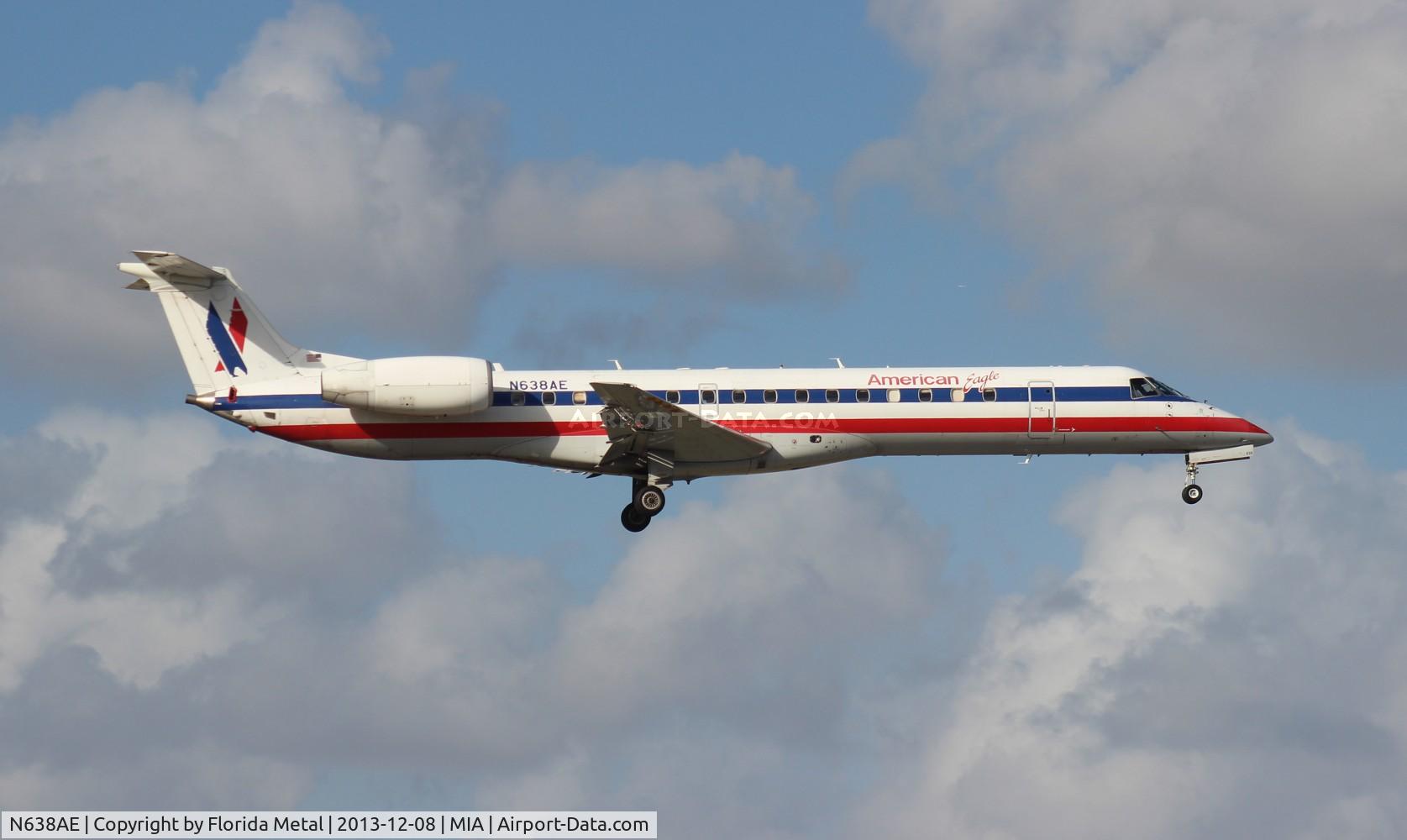 N638AE, 1999 Embraer ERJ-145LR (EMB-145LR) C/N 145172, Eagle E145