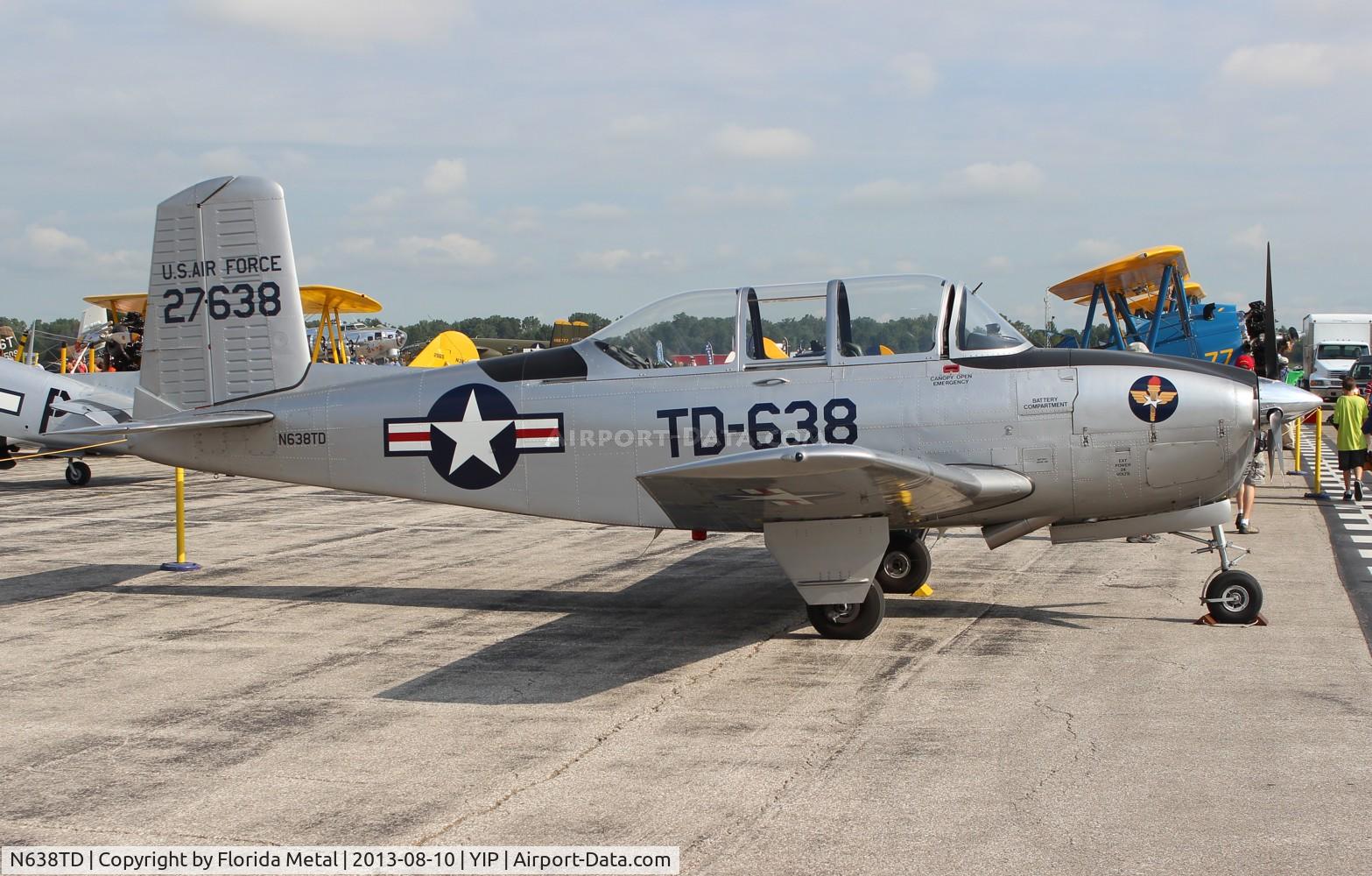 N638TD, 1953 Beech T-34A (A45) Mentor Mentor C/N G-286, Beech T-34