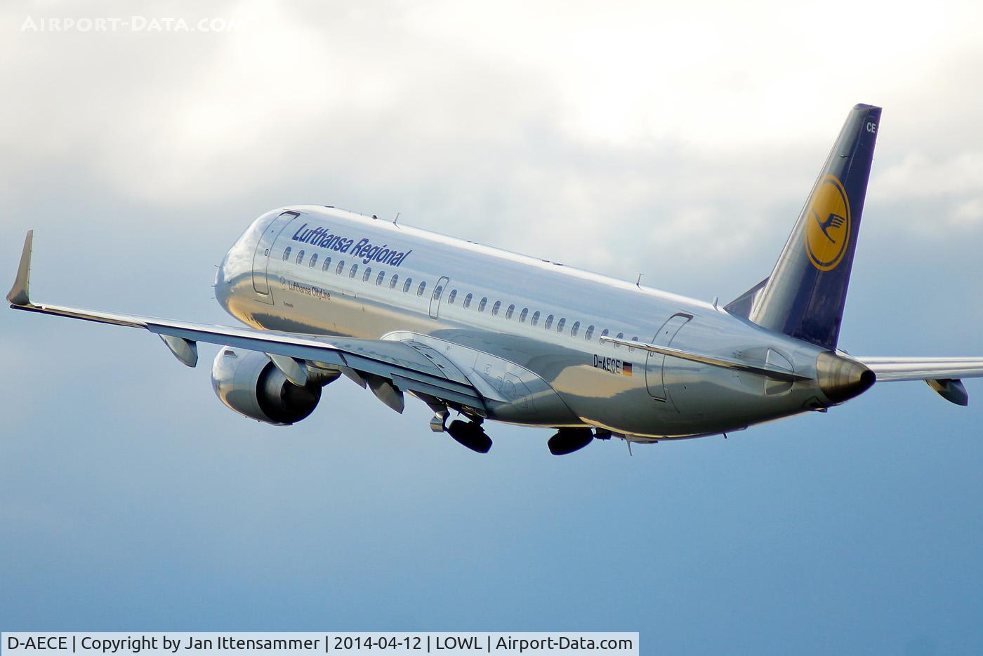 D-AECE, 2010 Embraer 190LR (ERJ-190-100LR) C/N 19000341, d-aece