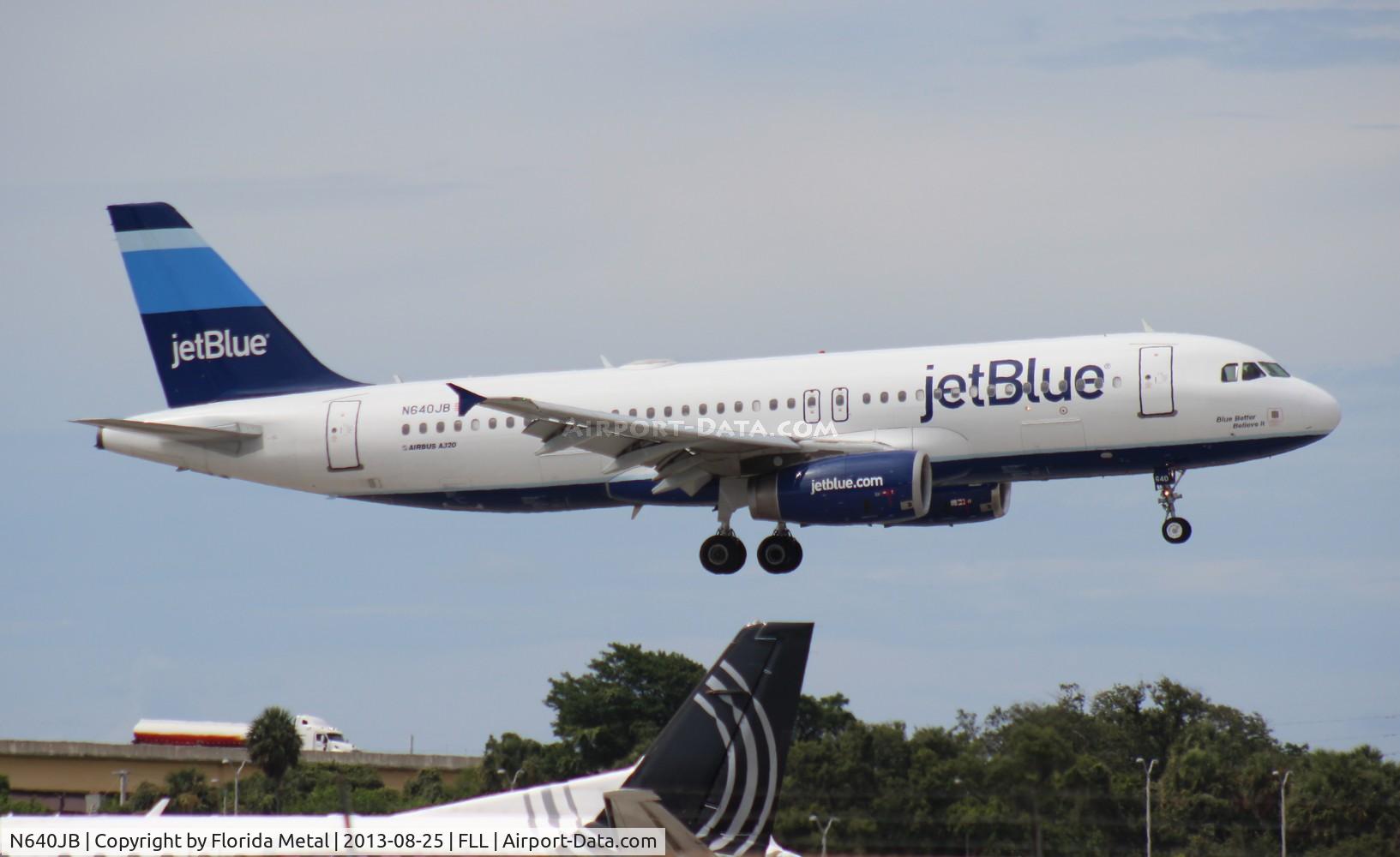 N640JB, 2006 Airbus A320-232 C/N 2832, Jet Blue A320