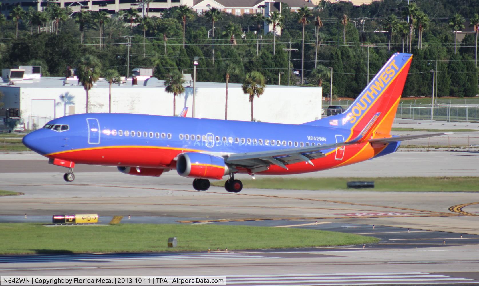 N642WN, 1997 Boeing 737-3H4 C/N 27715, Southwest 737-300