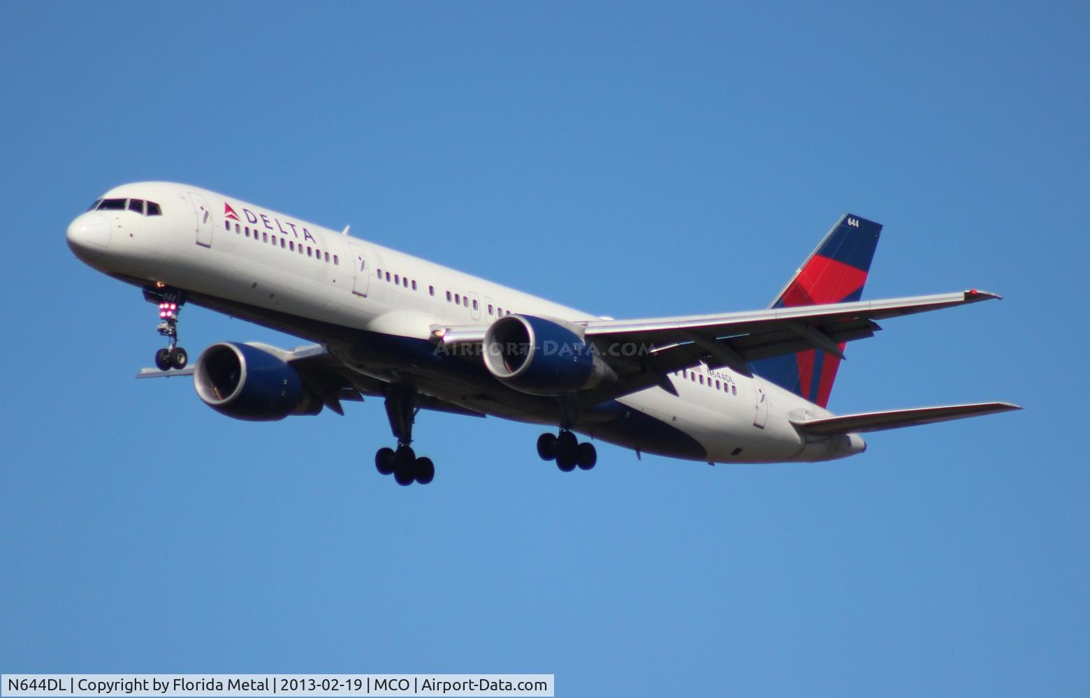 N644DL, 1989 Boeing 757-232 C/N 23998, Delta 757-200