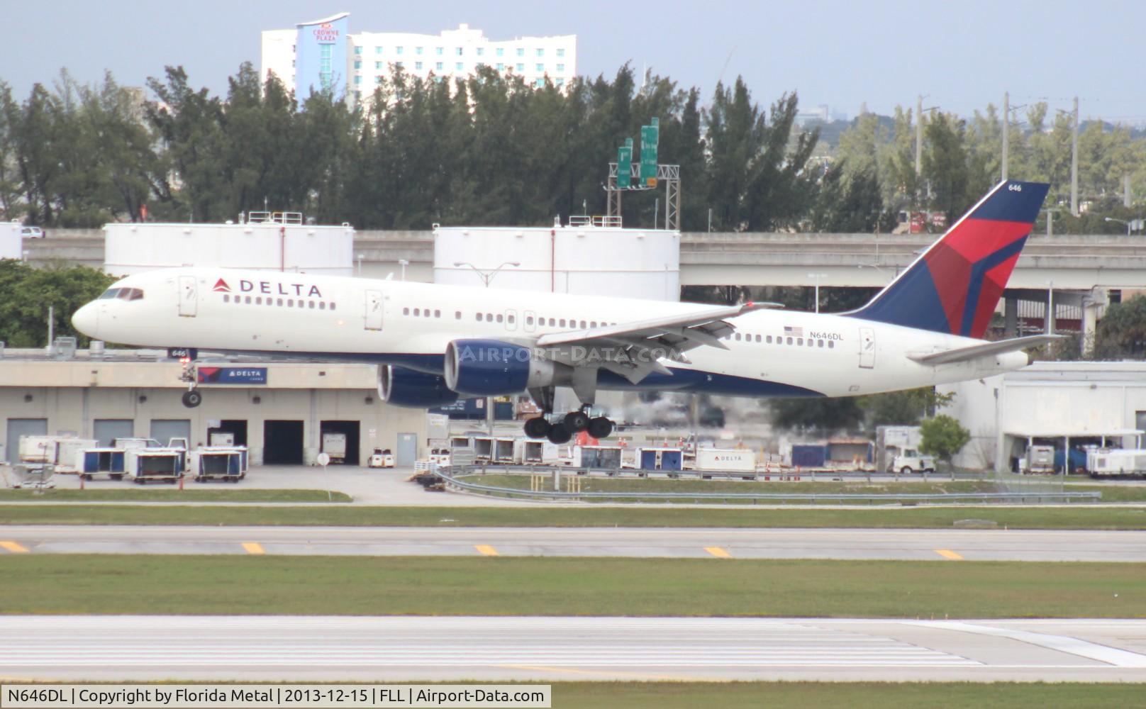 N646DL, 1989 Boeing 757-232 C/N 24217, Delta 757-200